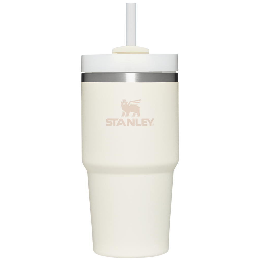 Insulated Travel The Quencher H2.0 Flowstate Tumbler D030T - FlowState 3-Position Lid Insulated Travel Mug - Cream