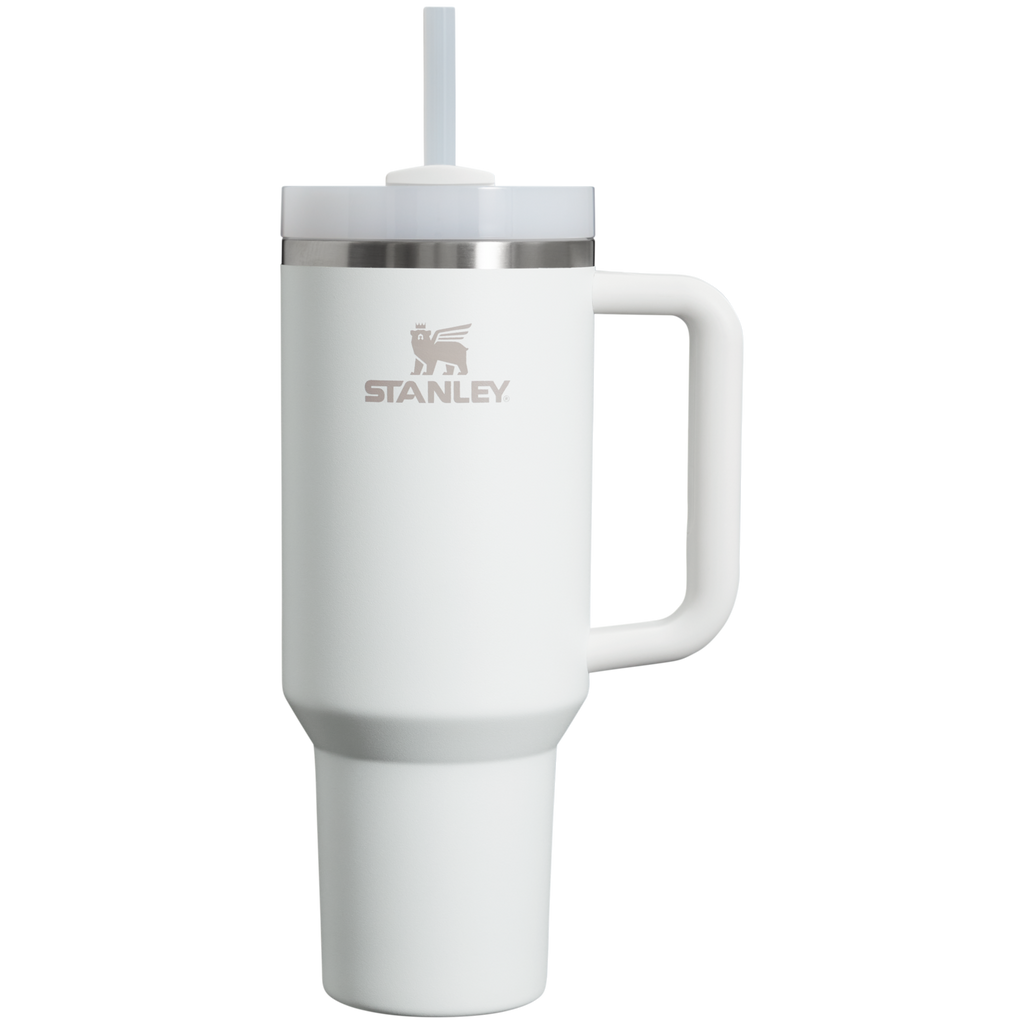 Splash-Resistant FlowState The Quencher H2.0 Flowstate Tumbler D050X - Premium Stainless Steel Straw Cup for All-Day Hydration - Frost