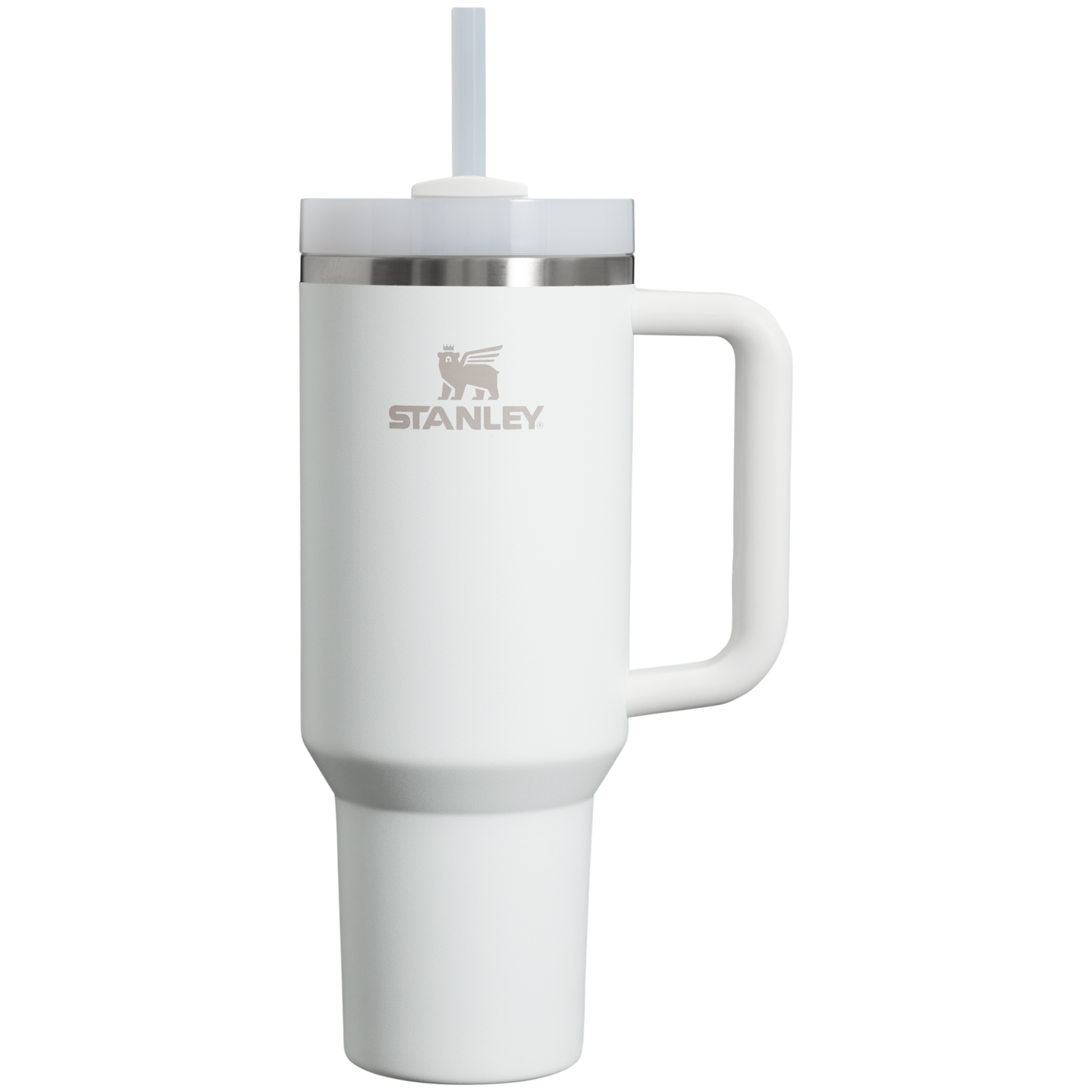 Splash-Resistant FlowState The Quencher H2.0 Flowstate Tumbler D050X - Premium Stainless Steel Straw Cup for All-Day Hydration - Frost