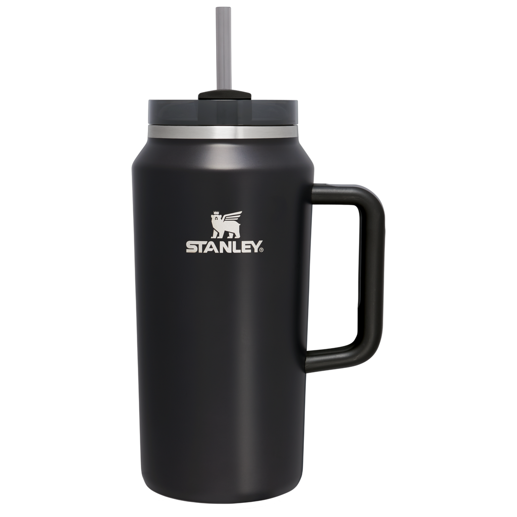 Car-Cup Friendly The Quencher H2.0 Flowstate Tumbler D365U - 40oz Large Capacity Car-Cup Friendly Quencher - Black Glow