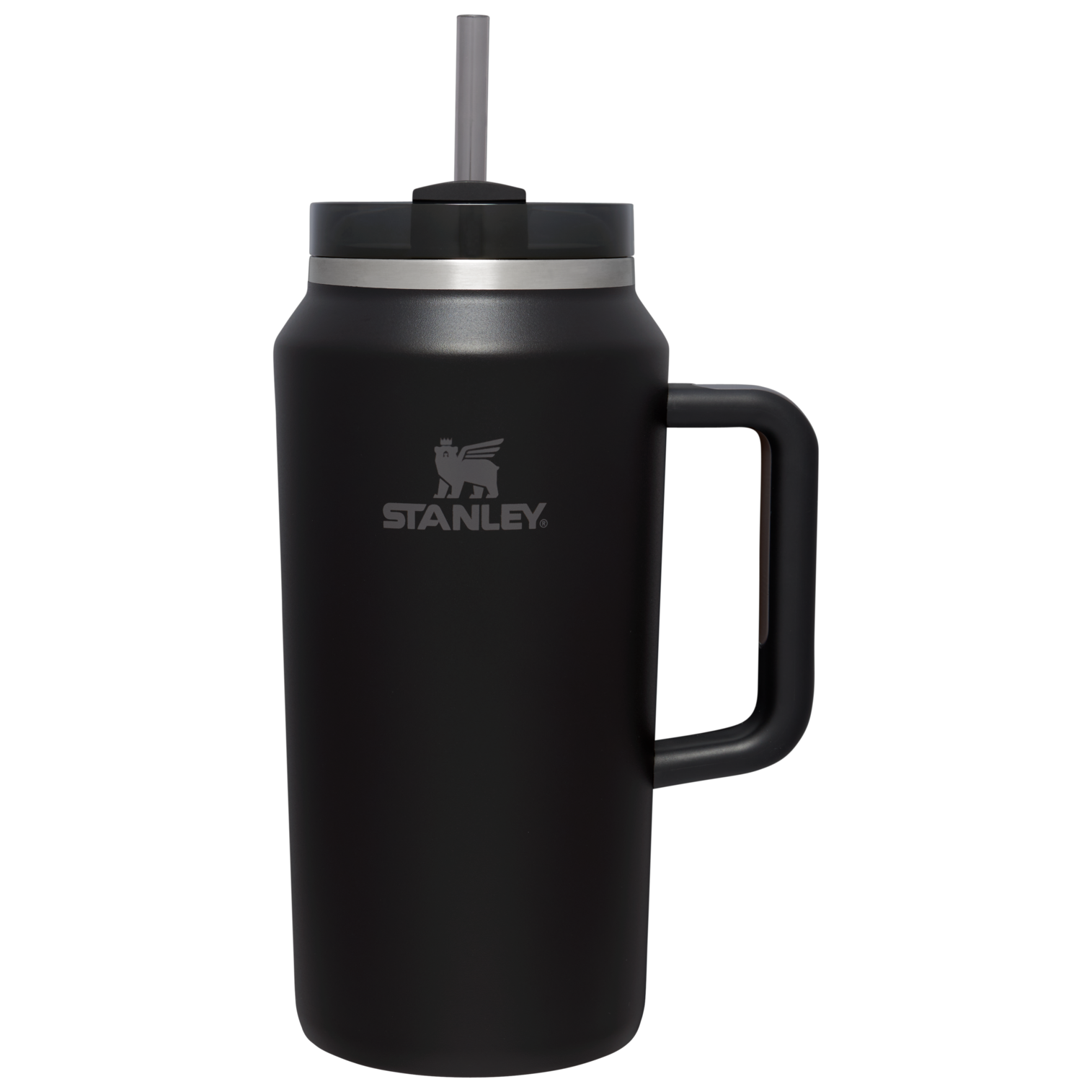 Car-Cup Friendly The Quencher H2.0 Flowstate Tumbler D365U - 40oz Large Capacity Car-Cup Friendly Quencher - Black