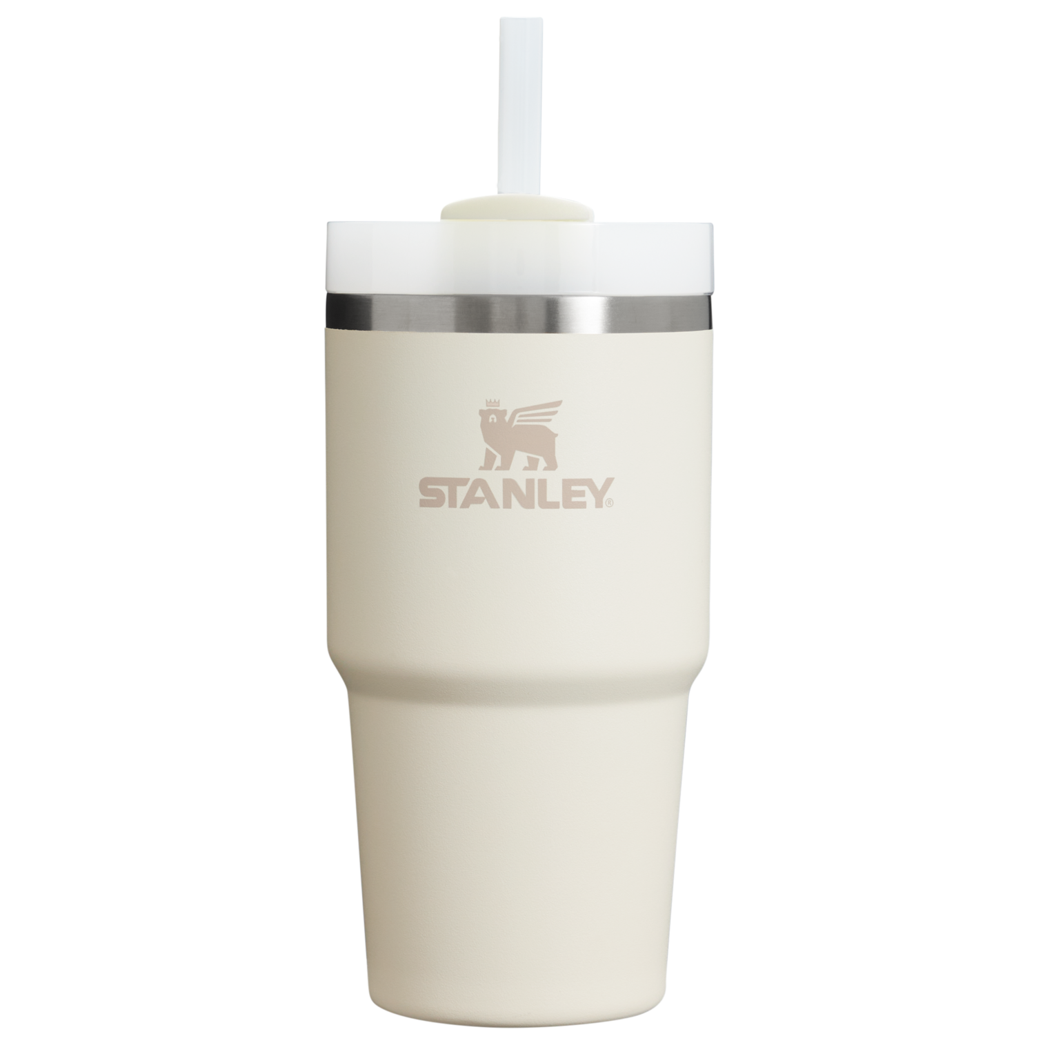 Insulated Travel The Quencher H2.0 Flowstate Tumbler D030T - FlowState 3-Position Lid Insulated Travel Mug - Cream 2.0