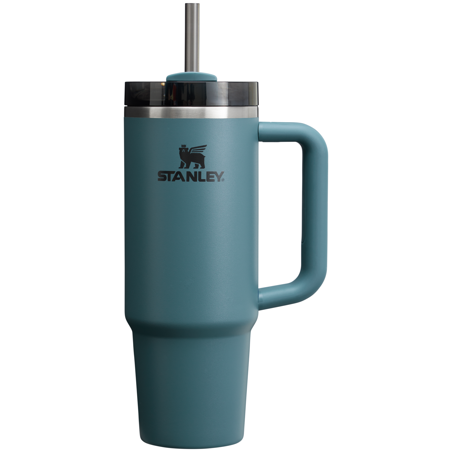 Car-Cup Friendly The Quencher H2.0 Flowstate Tumbler | Stanley Create D331C - Double-Wall Vacuum Insulated Travel Tumbler with Straw Detail