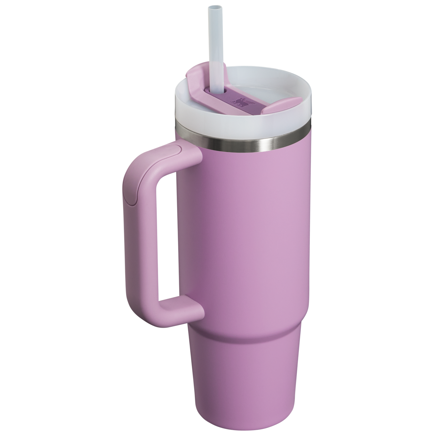 Car-Cup Friendly The Quencher H2.0 Flowstate Tumbler | Stanley Create D331C - Double-Wall Vacuum Insulated Travel Tumbler with Straw Detail