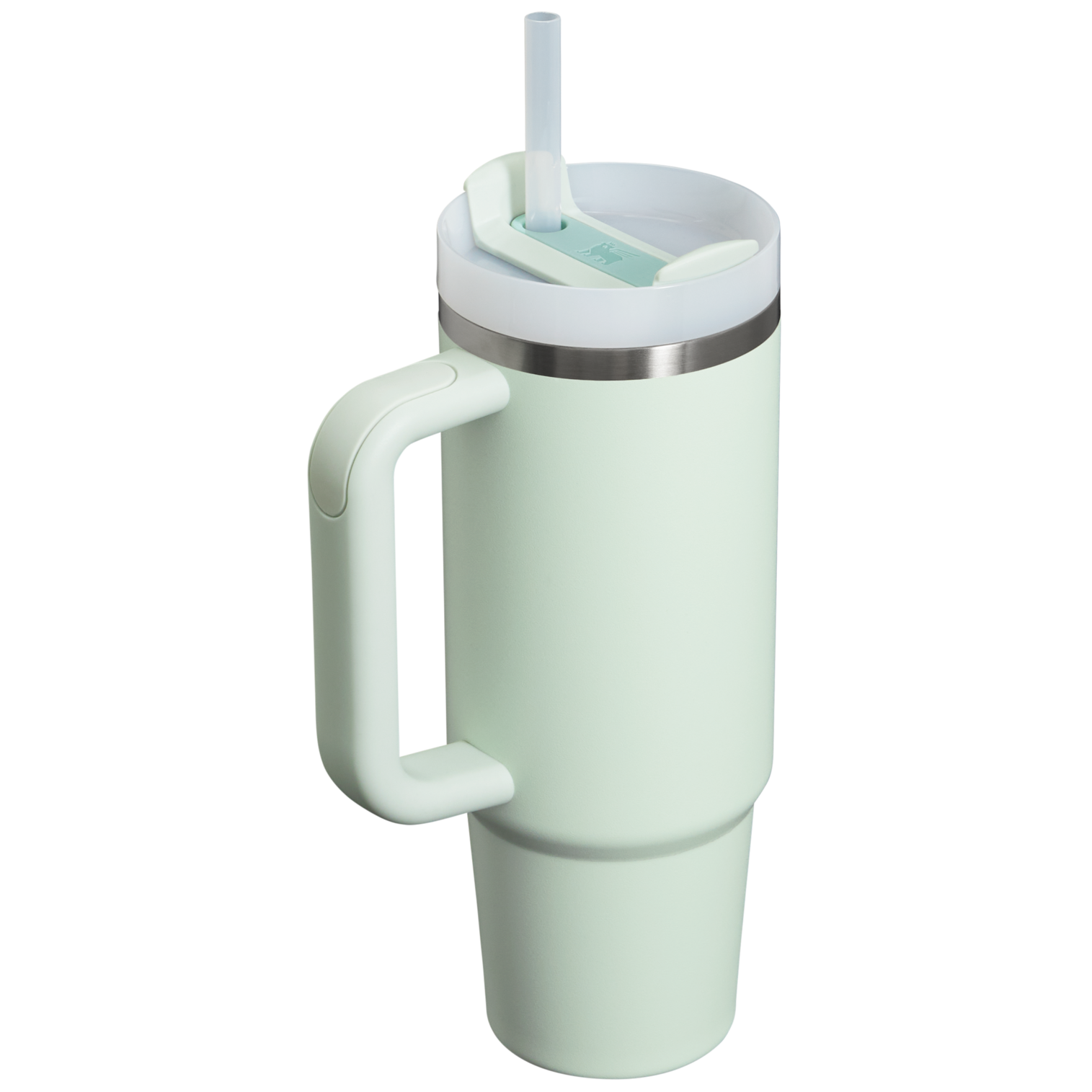 Car-Cup Friendly The Quencher H2.0 Flowstate Tumbler | Stanley Create D331C - Double-Wall Vacuum Insulated Travel Tumbler with Straw Detail