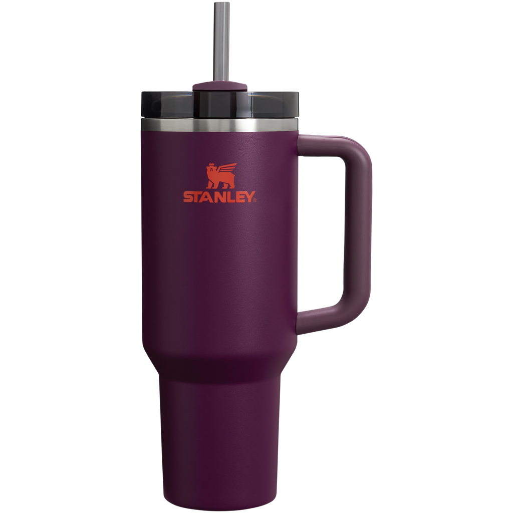 Large Capacity The Quencher H2.0 Flowstate Tumbler  | Stanley Create D332L - FlowState 3-Position Lid Insulated Travel Mug - Plum