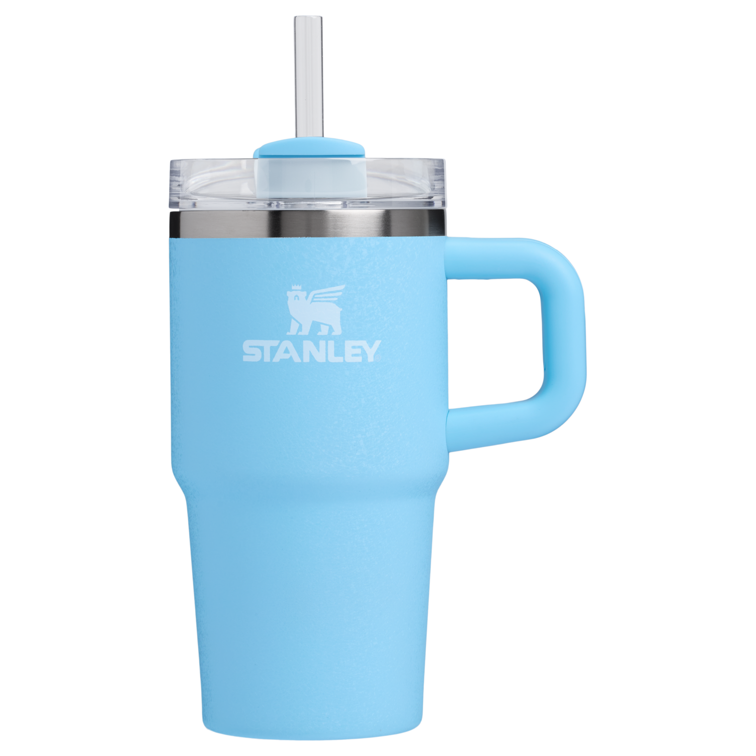 Car-Cup Friendly The Quencher H2.O Flowstate Tumbler | Stanley Create D274S - Double-Wall Vacuum Insulated Travel Tumbler with Straw Detail