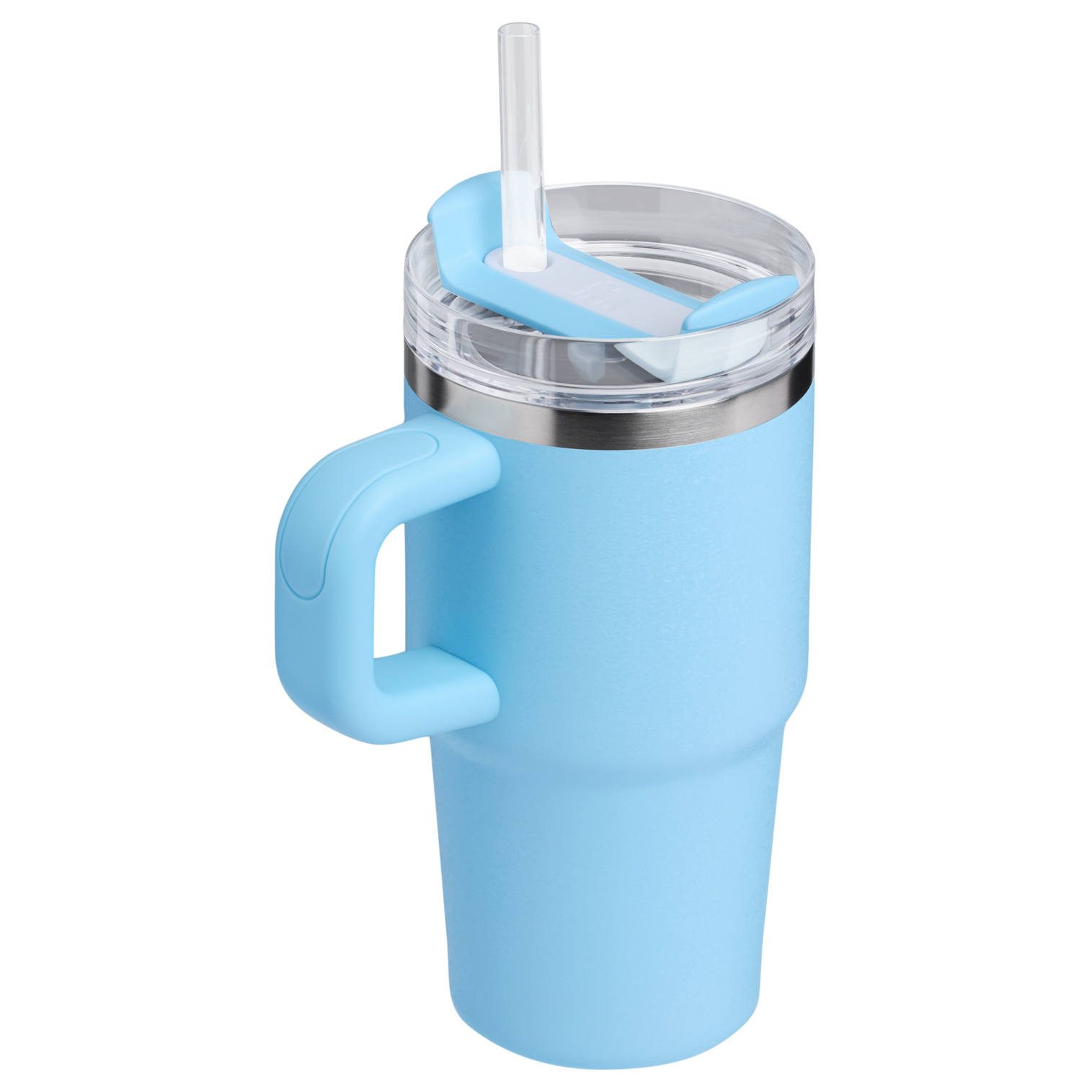 Insulated Travel The Quencher H2.O Flowstate Tumbler with Handle | Stanley Create D309N - Premium Stainless Steel Straw Cup for All-Day Hydration Detail
