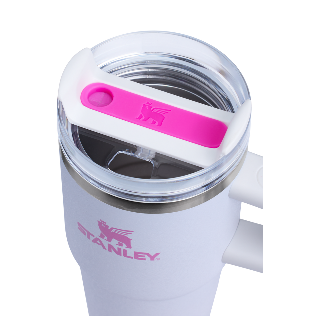 Insulated Travel The Quencher H2.O Flowstate Tumbler with Handle | Stanley Create D309N - Premium Stainless Steel Straw Cup for All-Day Hydration Detail