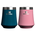 Premium Matte The Reserve Wine Tumbler | 2-pack D175D - Elegant Stemless Vacuum Insulated Wine Tumbler - Ponderosa Gloss/Port Shimmer