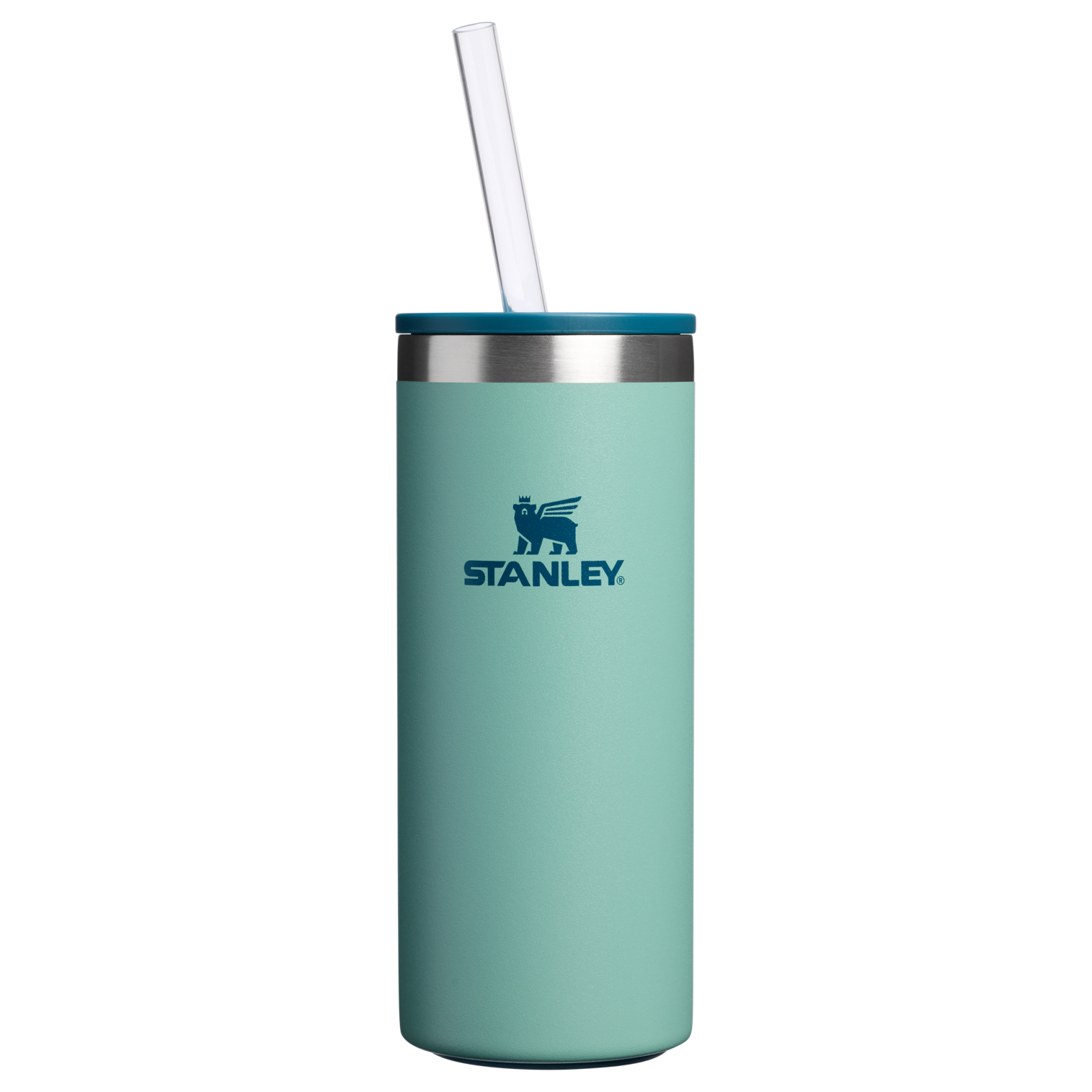 Leak-Proof Insulated The Everyday Slim Can Cooler Cup | Stanley Create D300G - Julienne Series Portable Picnic Chiller Tote - Spring Green