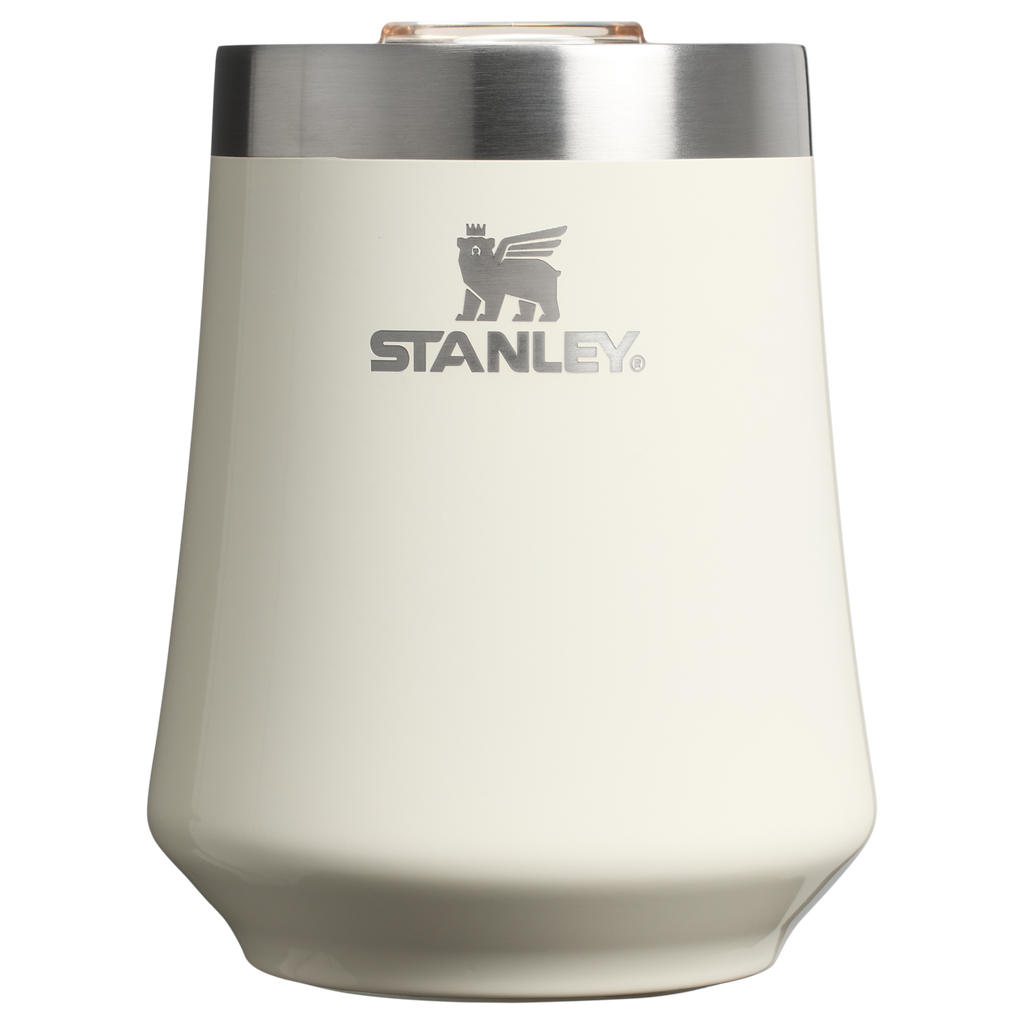 Flavor-Preserving The Reserve Wine Tumbler D125V - Reserve Collection Stainless Steel Whiskey Cup - Cream Gloss