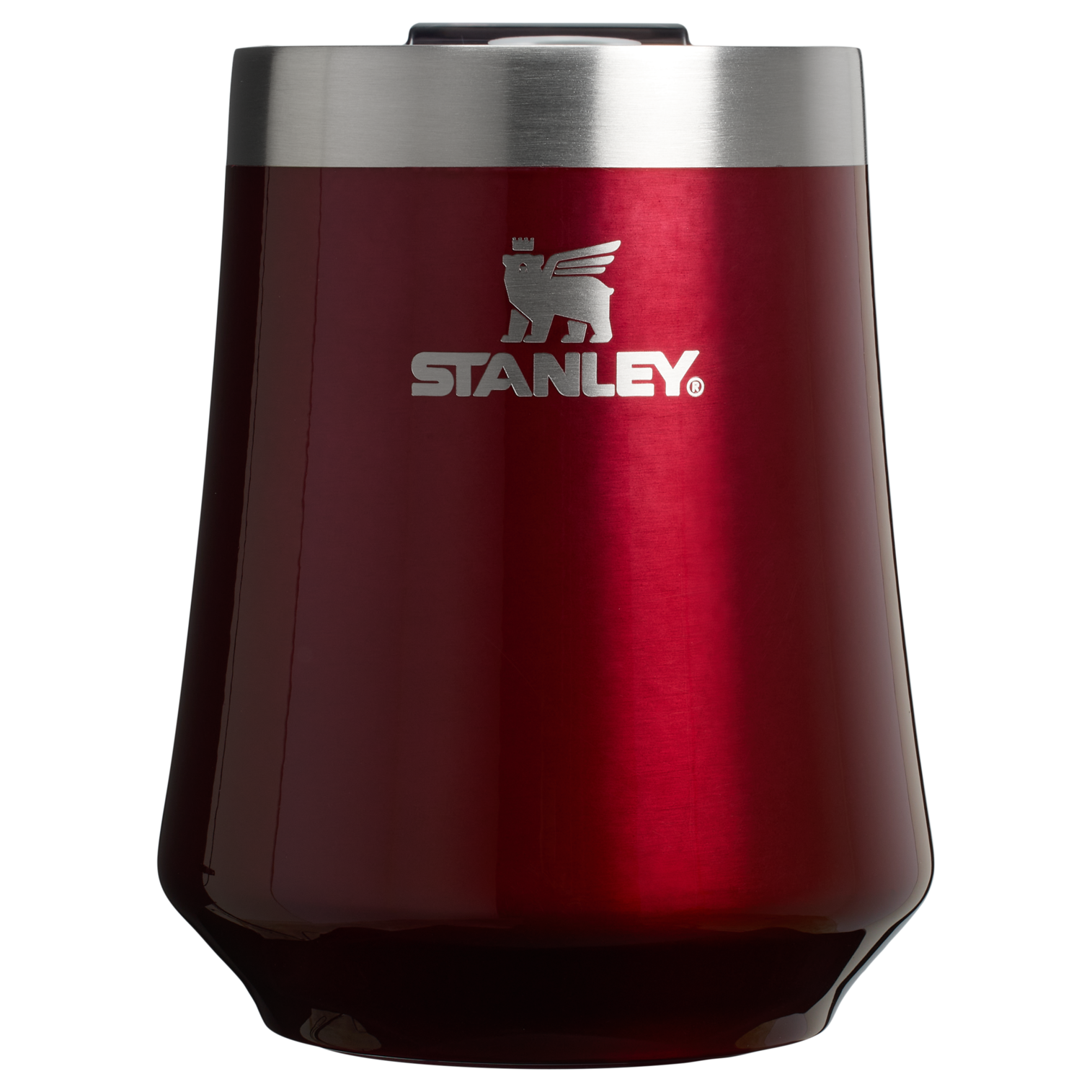 Flavor-Preserving The Reserve Wine Tumbler D125V - Reserve Collection Stainless Steel Whiskey Cup - Garnet Shine