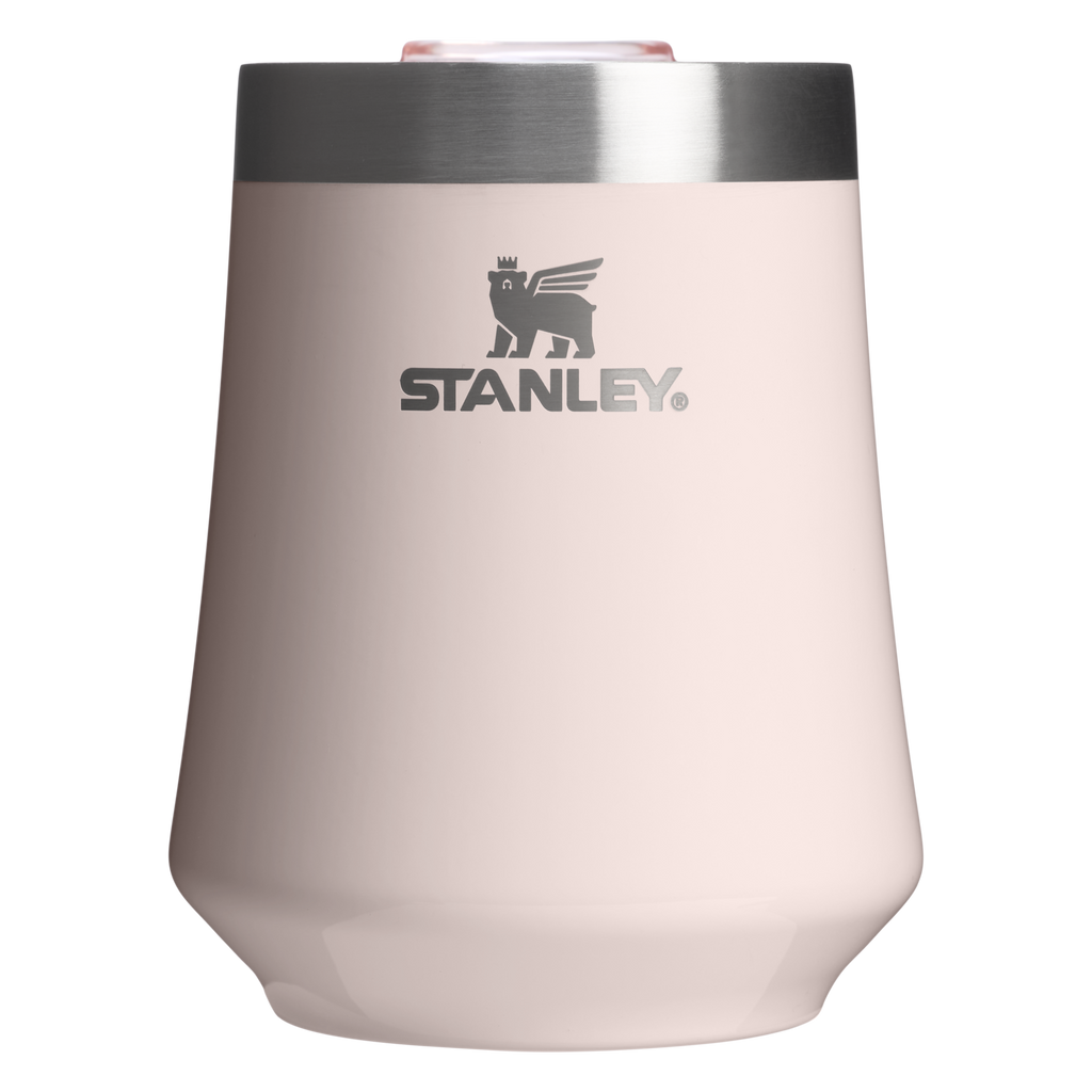 Flavor-Preserving The Reserve Wine Tumbler D125V - Reserve Collection Stainless Steel Whiskey Cup - Rose Quartz Gloss