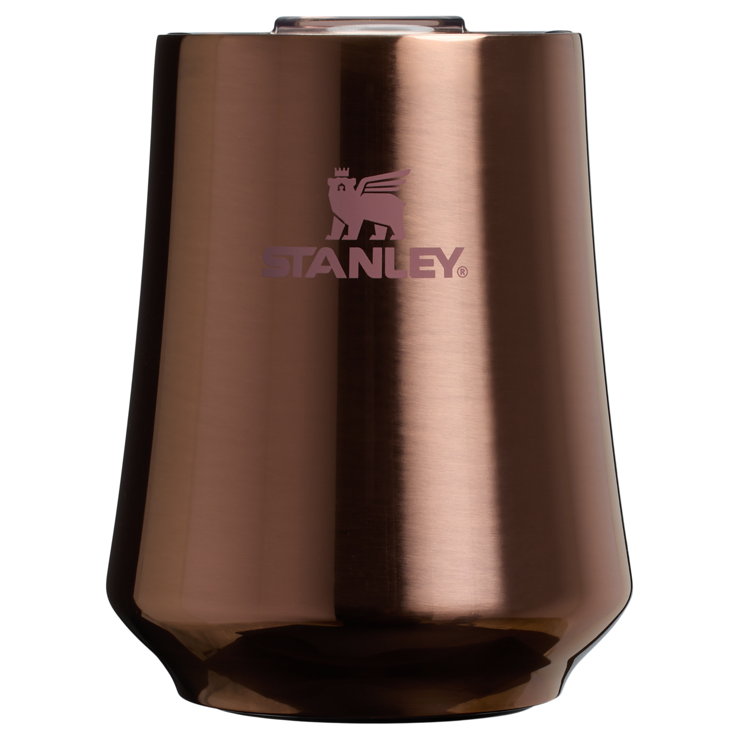 Flavor-Preserving The Reserve Wine Tumbler D125V - Reserve Collection Stainless Steel Whiskey Cup - Polished Rose Gold