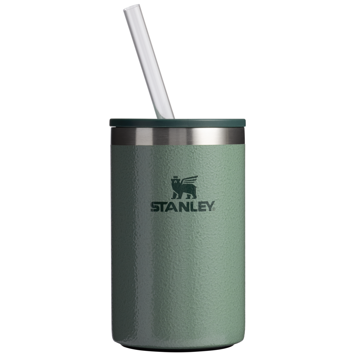 Premium All-Weather The Everyday Can Cooler Cup | Stanley Create D313H - Leak-Proof Insulated Mini Cooler Bag for Lunch - Hammertone Green