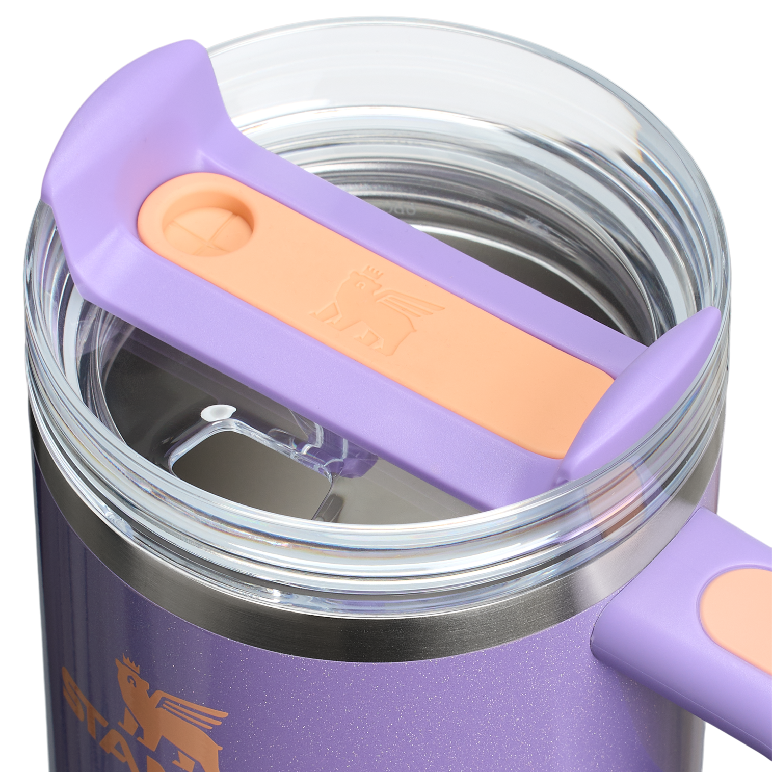 Car-Cup Friendly The Quencher H2.O Flowstate Tumbler | Stanley Create D274S - Double-Wall Vacuum Insulated Travel Tumbler with Straw Detail