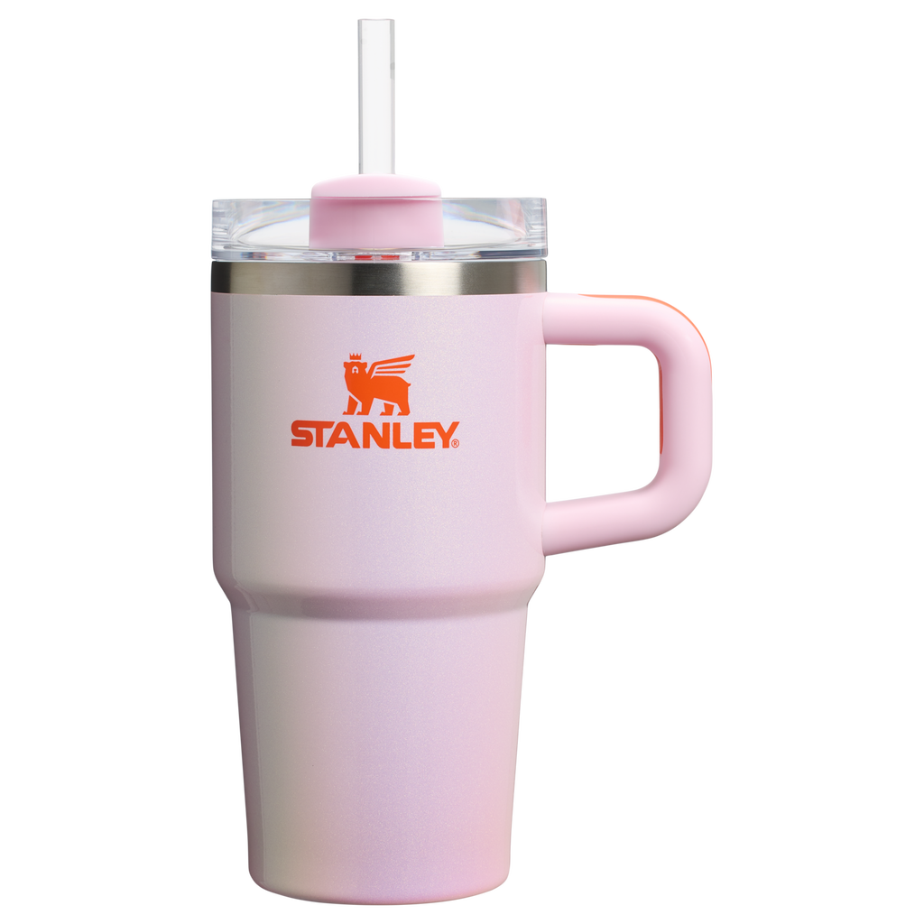 Insulated Travel The Quencher H2.O Flowstate Tumbler with Handle | Stanley Create D309N - Premium Stainless Steel Straw Cup for All-Day Hydration Detail