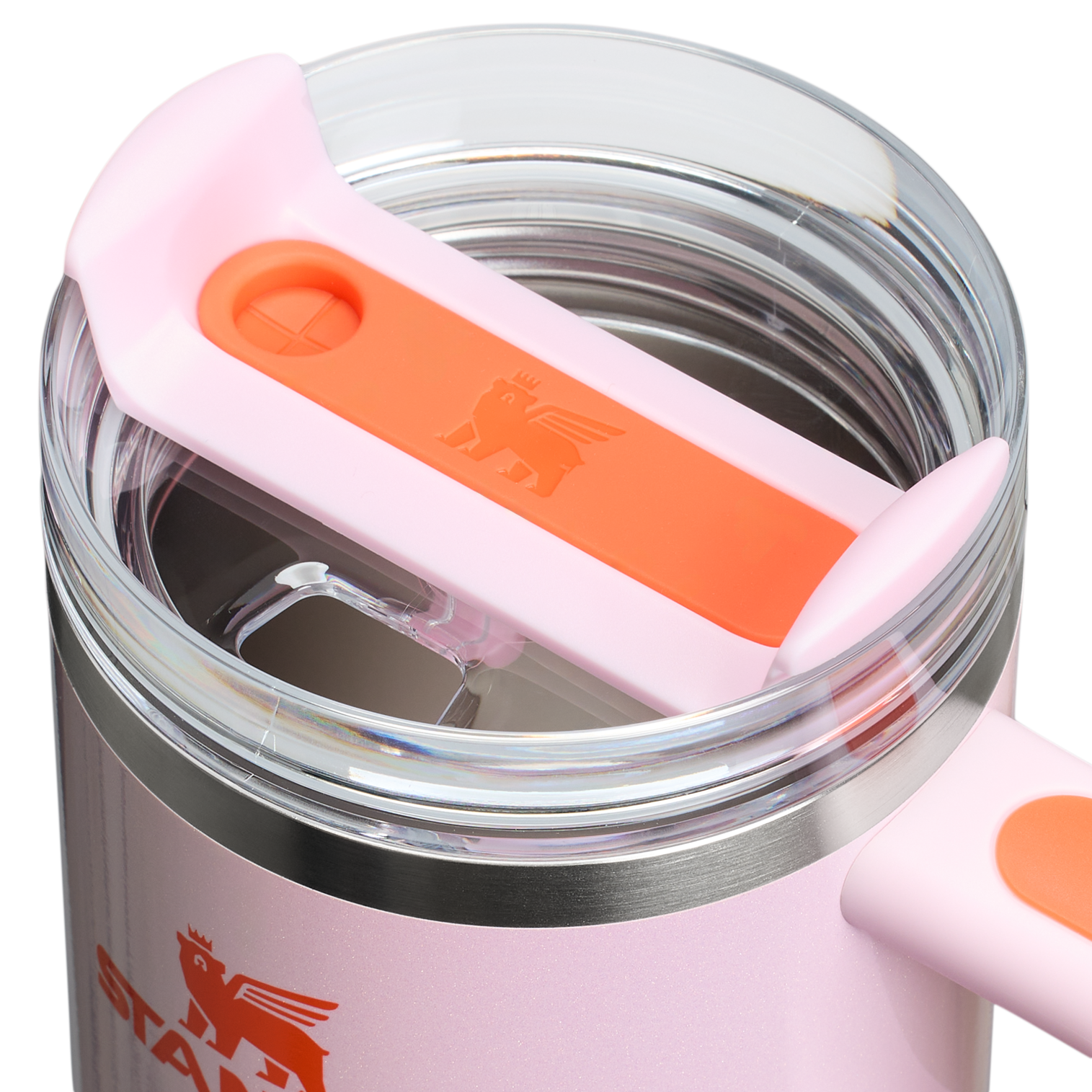 Car-Cup Friendly The Quencher H2.O Flowstate Tumbler | Stanley Create D274S - Double-Wall Vacuum Insulated Travel Tumbler with Straw Detail