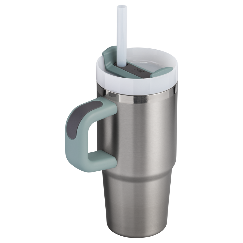 Double-Wall Vacuum The Quencher H2.O Flowstate Tumbler D068Z - Premium Stainless Steel Straw Cup for All-Day Hydration Detail