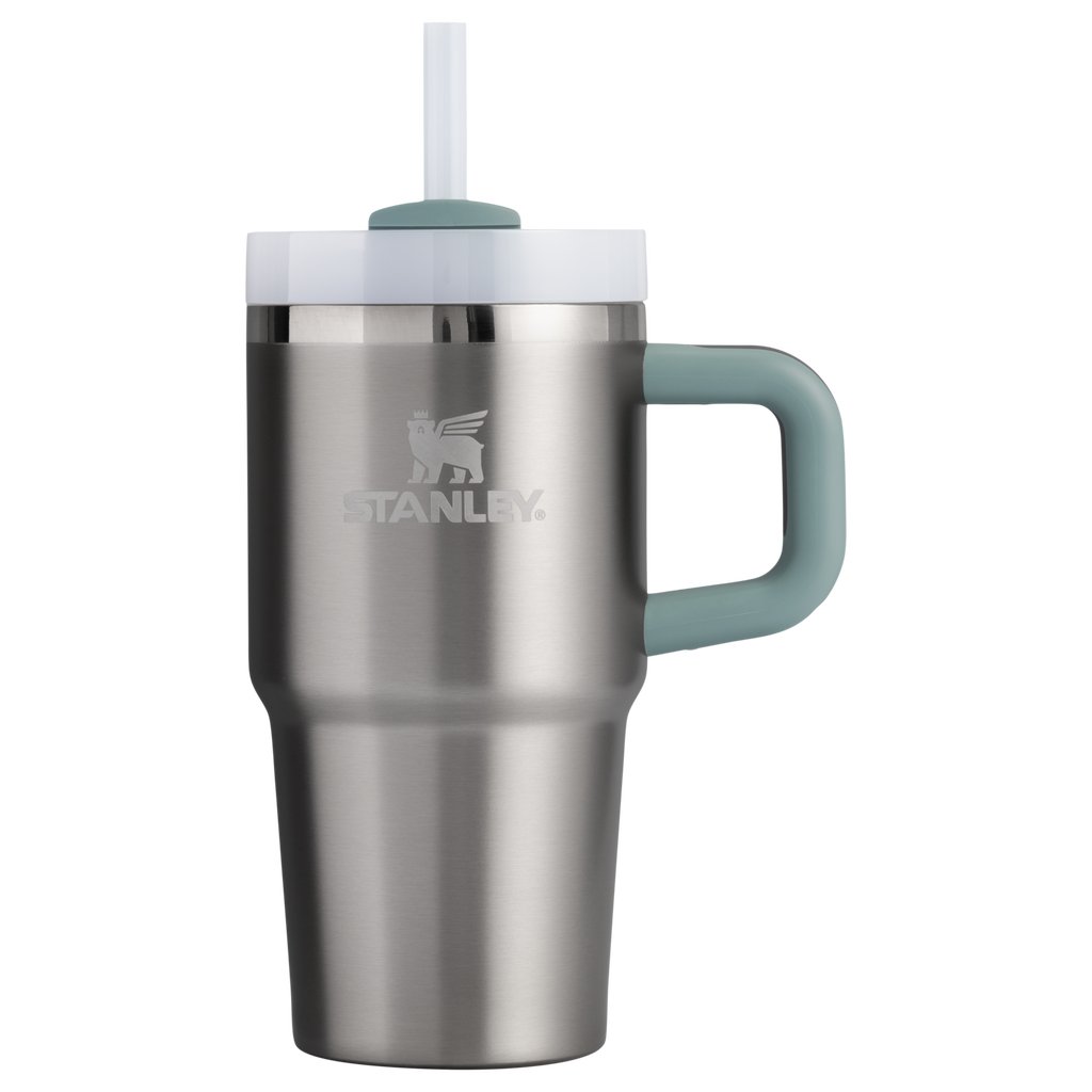 Insulated Travel The Quencher H2.O Flowstate Tumbler with Handle | Stanley Create D309N - Premium Stainless Steel Straw Cup for All-Day Hydration Detail