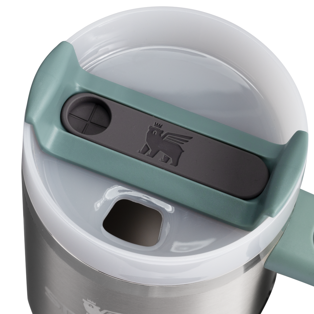 Insulated Travel The Quencher H2.O Flowstate Tumbler D069R - FlowState 3-Position Lid Insulated Travel Mug Detail