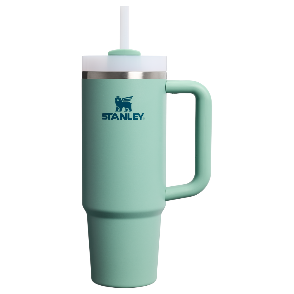 Car-Cup Friendly The Quencher H2.0 Flowstate Tumbler D051L - Double-Wall Vacuum Insulated Travel Tumbler with Straw - Spring Green