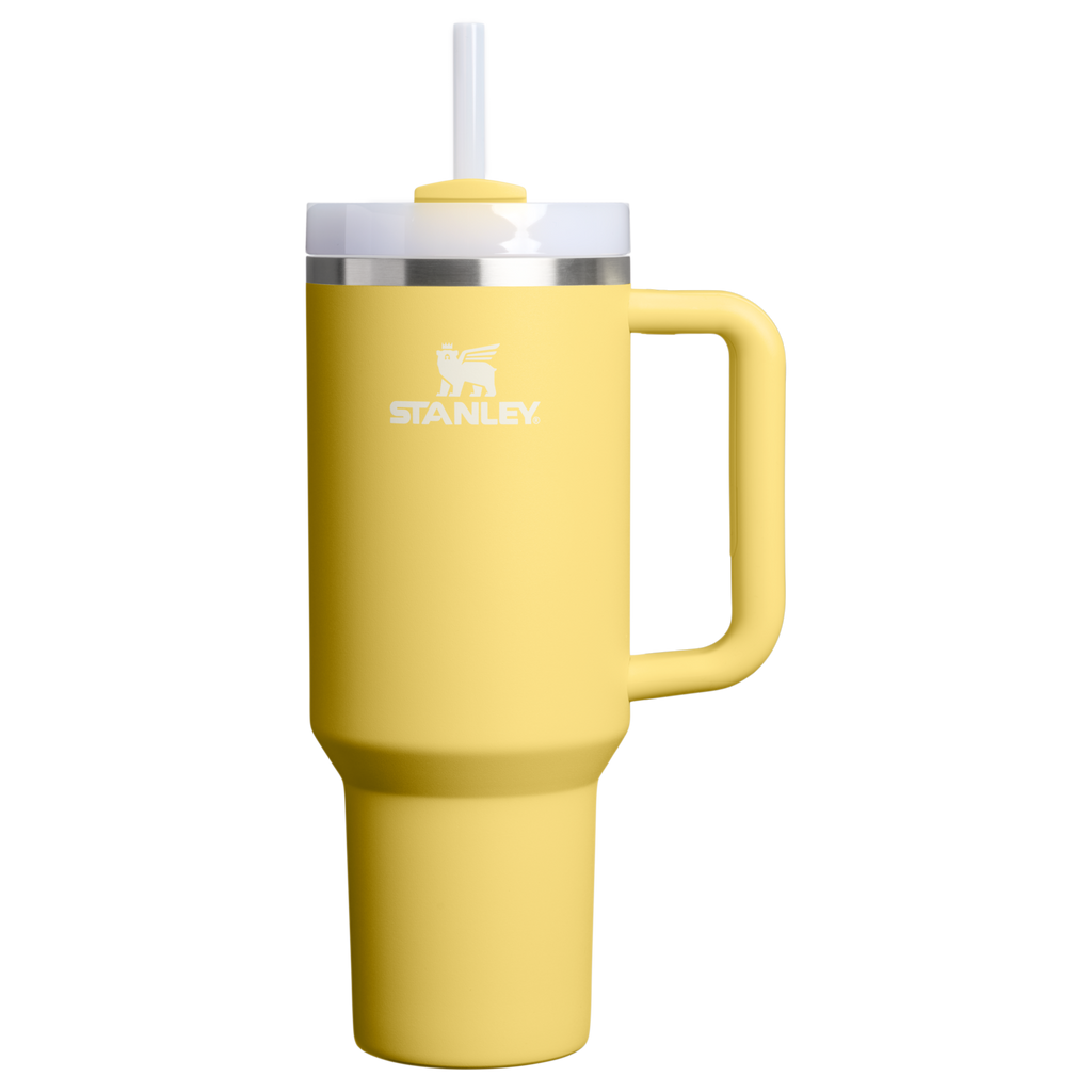 Splash-Resistant FlowState The Quencher H2.0 Flowstate Tumbler D050X - Premium Stainless Steel Straw Cup for All-Day Hydration - Daffodil
