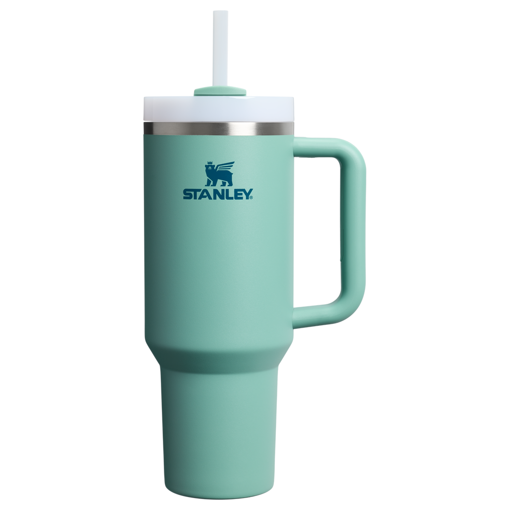 Splash-Resistant FlowState The Quencher H2.0 Flowstate Tumbler D050X - Premium Stainless Steel Straw Cup for All-Day Hydration - Spring Green