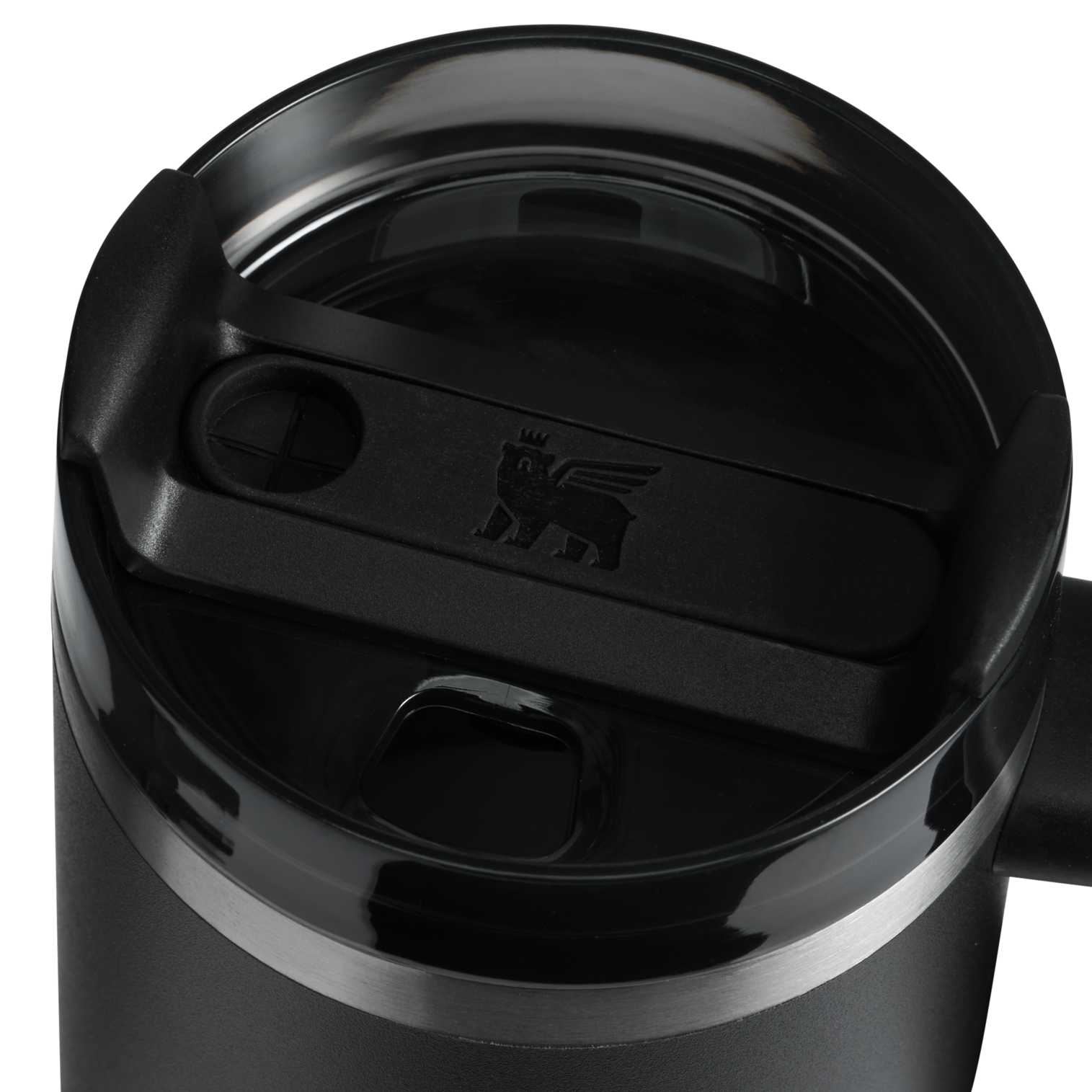 Car-Cup Friendly The Quencher H2.O Flowstate Tumbler | Stanley Create D274S - Double-Wall Vacuum Insulated Travel Tumbler with Straw Detail