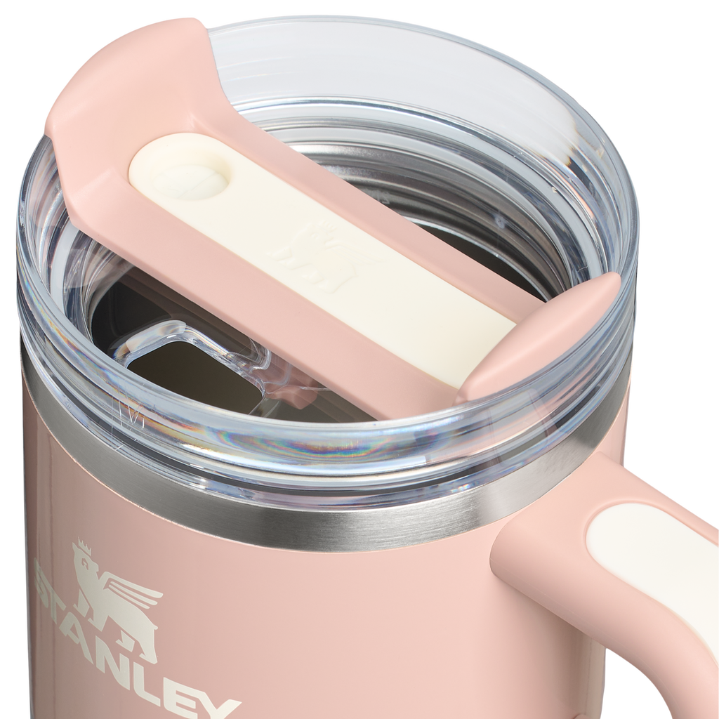 Insulated Travel The Quencher H2.O Flowstate Tumbler with Handle | Stanley Create D309N - Premium Stainless Steel Straw Cup for All-Day Hydration Detail