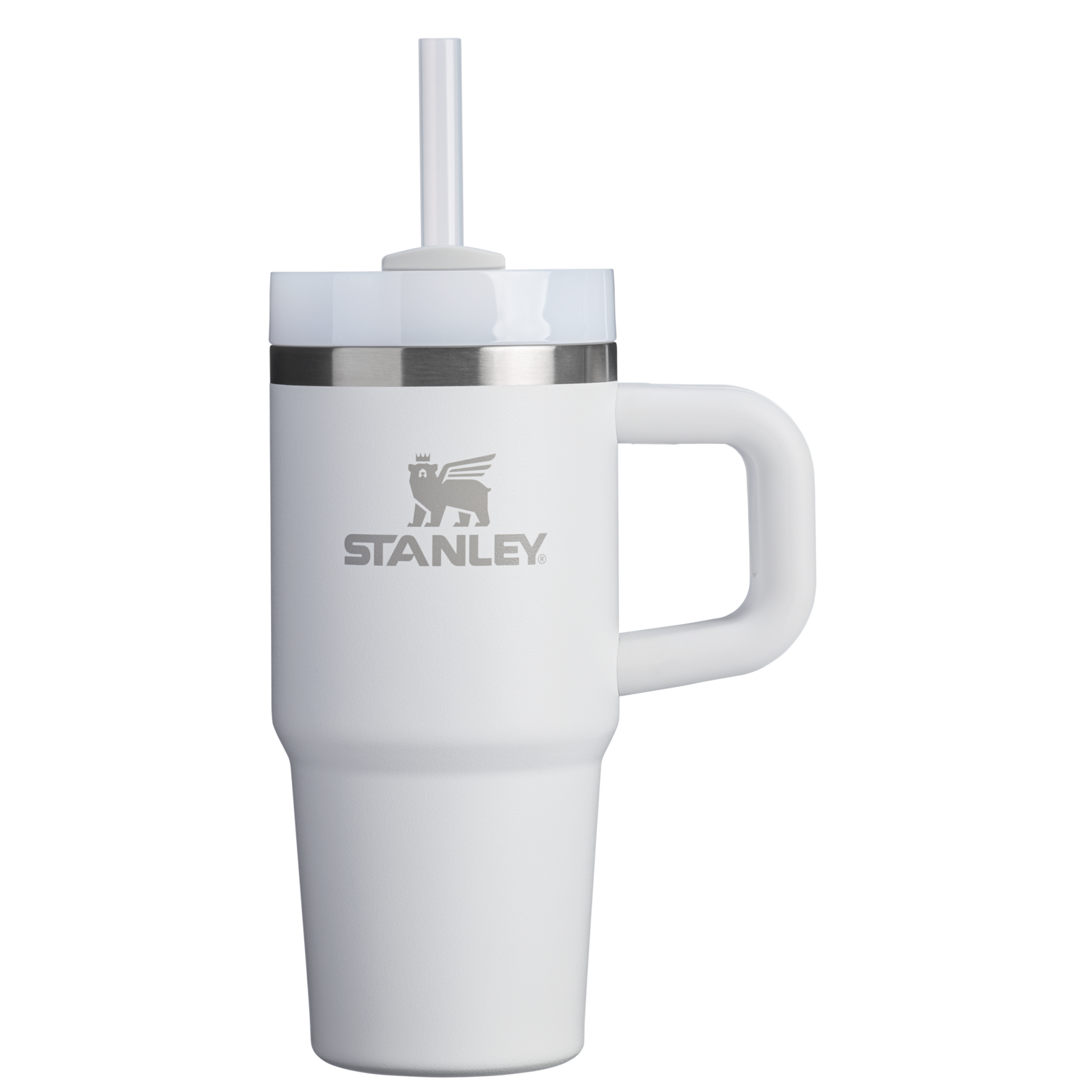 Double-Wall Vacuum The Quencher H2.O Flowstate Tumbler D068Z - Premium Stainless Steel Straw Cup for All-Day Hydration - Frost