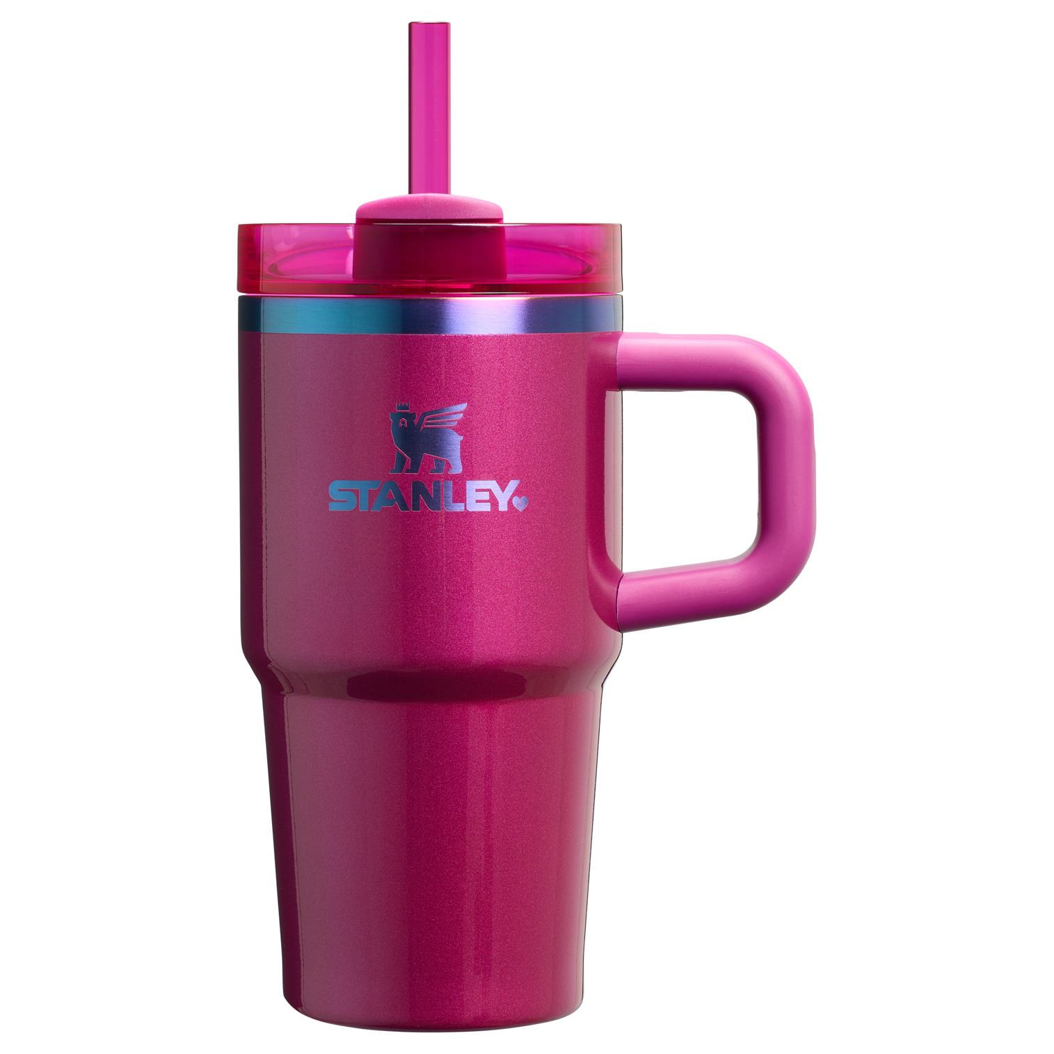 Car-Cup Friendly The Quencher H2.O Flowstate Tumbler | Stanley Create D274S - Double-Wall Vacuum Insulated Travel Tumbler with Straw Detail