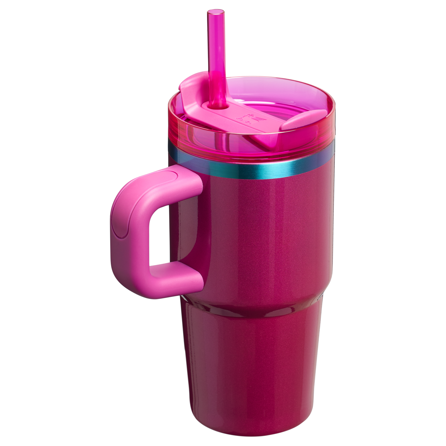 Car-Cup Friendly The Quencher H2.O Flowstate Tumbler | Stanley Create D274S - Double-Wall Vacuum Insulated Travel Tumbler with Straw Detail