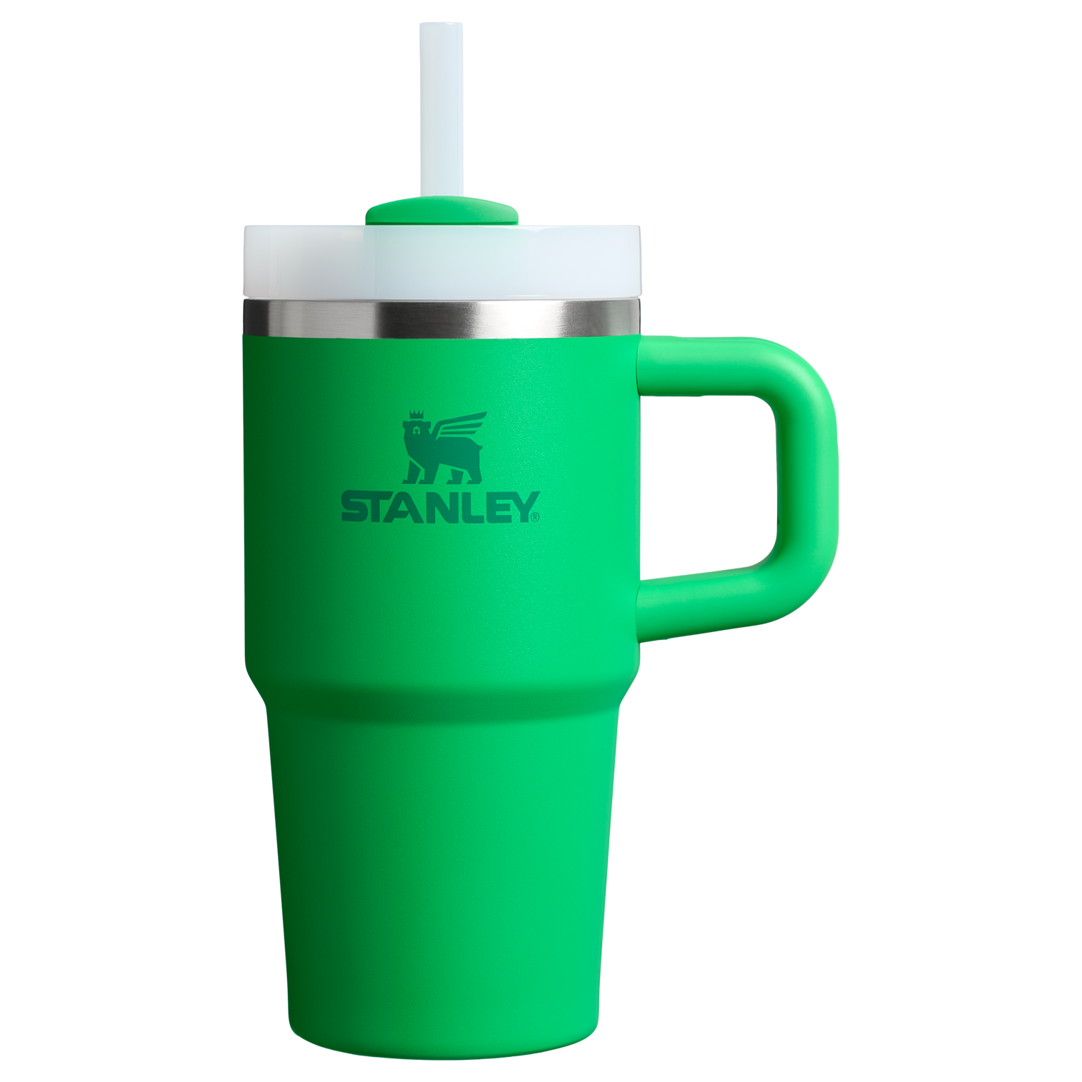 Insulated Travel The Quencher H2.O Flowstate Tumbler with Handle | Stanley Create D309N - Premium Stainless Steel Straw Cup for All-Day Hydration Detail