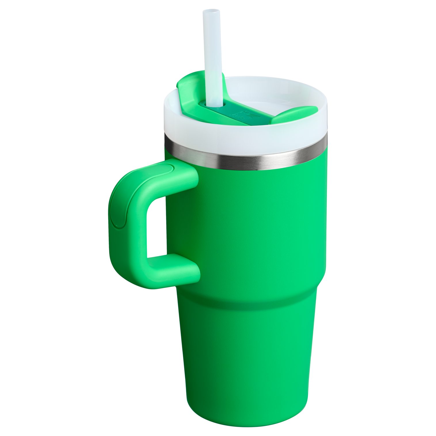 Insulated Travel The Quencher H2.O Flowstate Tumbler with Handle | Stanley Create D309N - Premium Stainless Steel Straw Cup for All-Day Hydration Detail