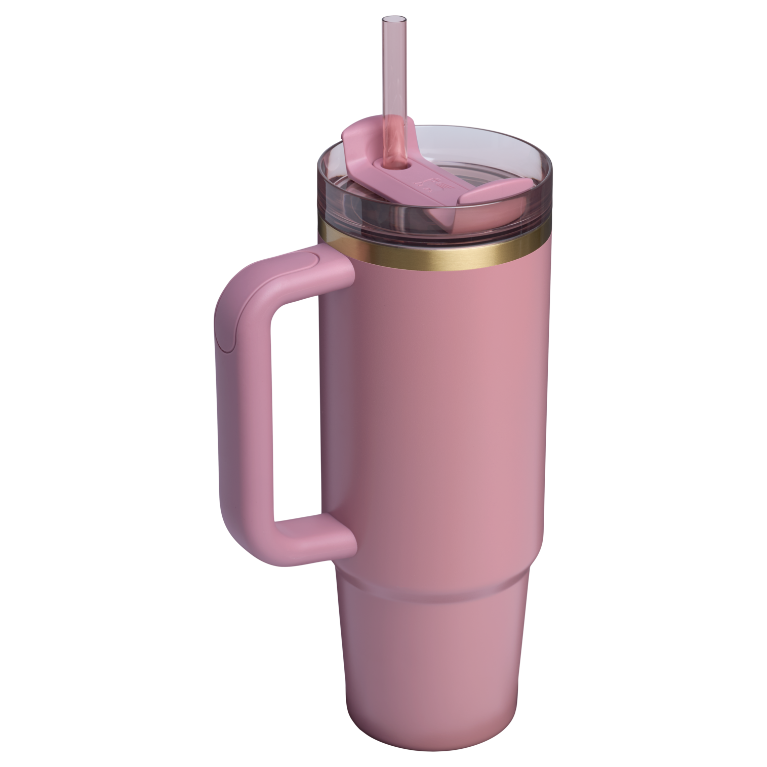Car-Cup Friendly The Quencher H2.0 Flowstate Tumbler | Stanley Create D331C - Double-Wall Vacuum Insulated Travel Tumbler with Straw Detail