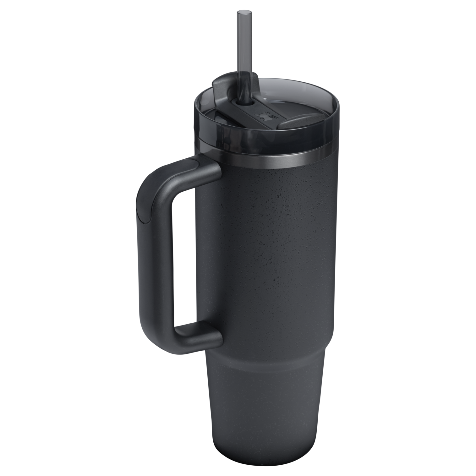 Car-Cup Friendly The Quencher H2.0 Flowstate Tumbler | Stanley Create D331C - Double-Wall Vacuum Insulated Travel Tumbler with Straw Detail