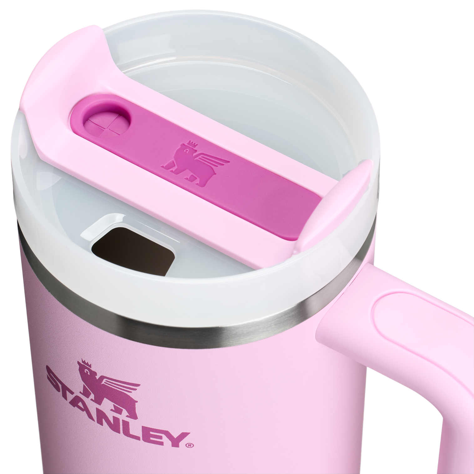 Car-Cup Friendly The Quencher H2.0 Flowstate Tumbler D051L - Double-Wall Vacuum Insulated Travel Tumbler with Straw Detail