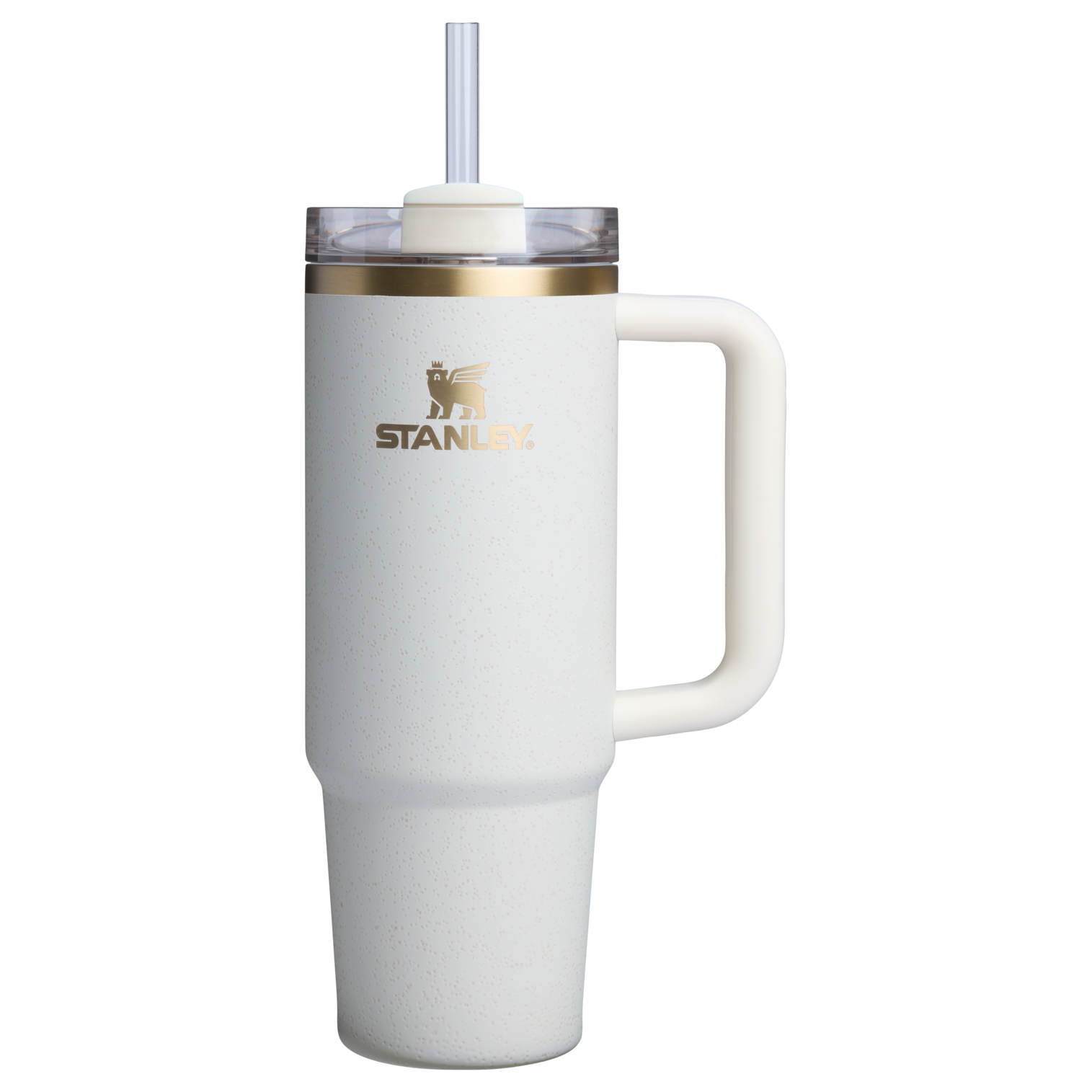 Car-Cup Friendly The Quencher H2.0 Flowstate Tumbler D051L - Double-Wall Vacuum Insulated Travel Tumbler with Straw - Cream Moon
