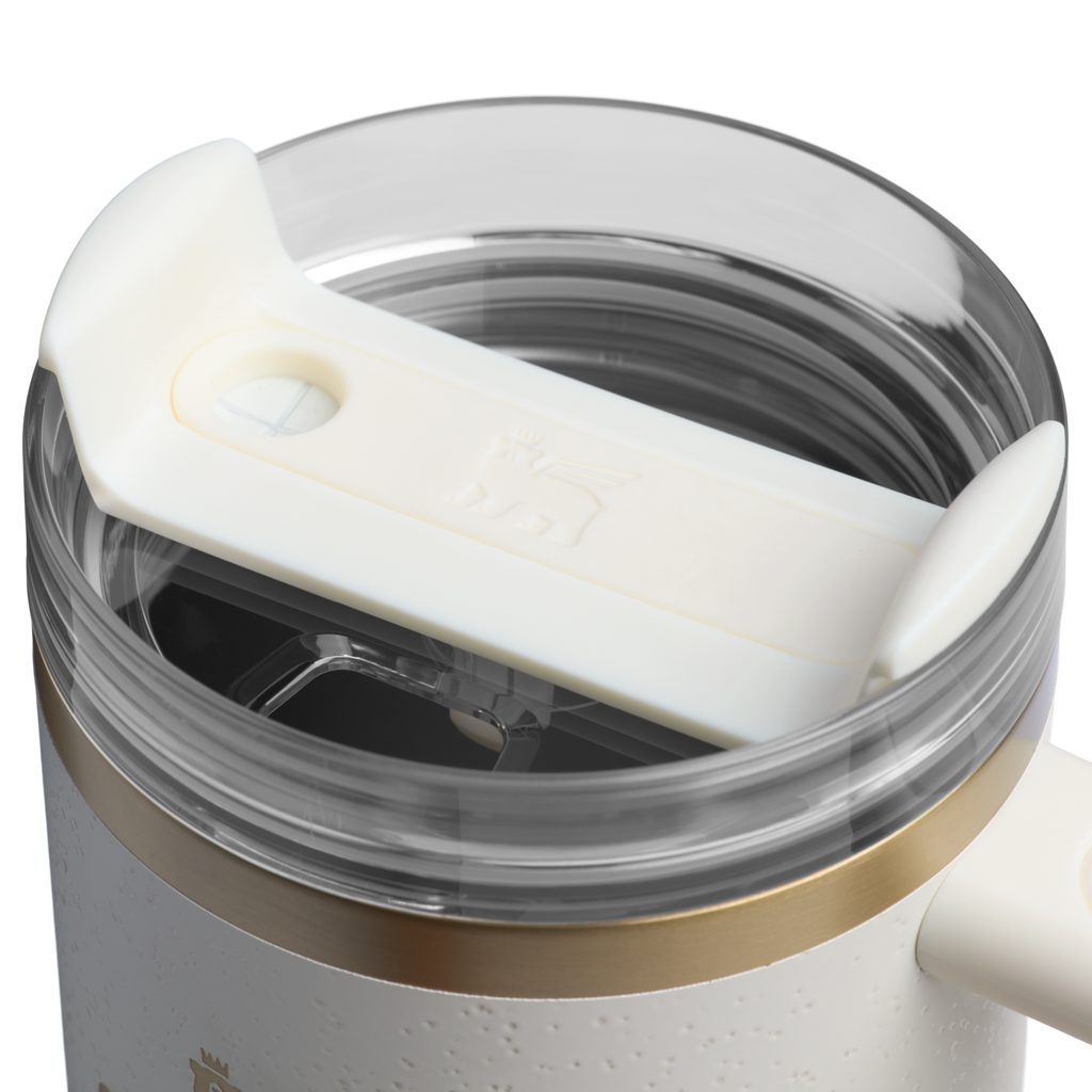 Car-Cup Friendly The Quencher H2.0 Flowstate Tumbler D051L - Double-Wall Vacuum Insulated Travel Tumbler with Straw Detail