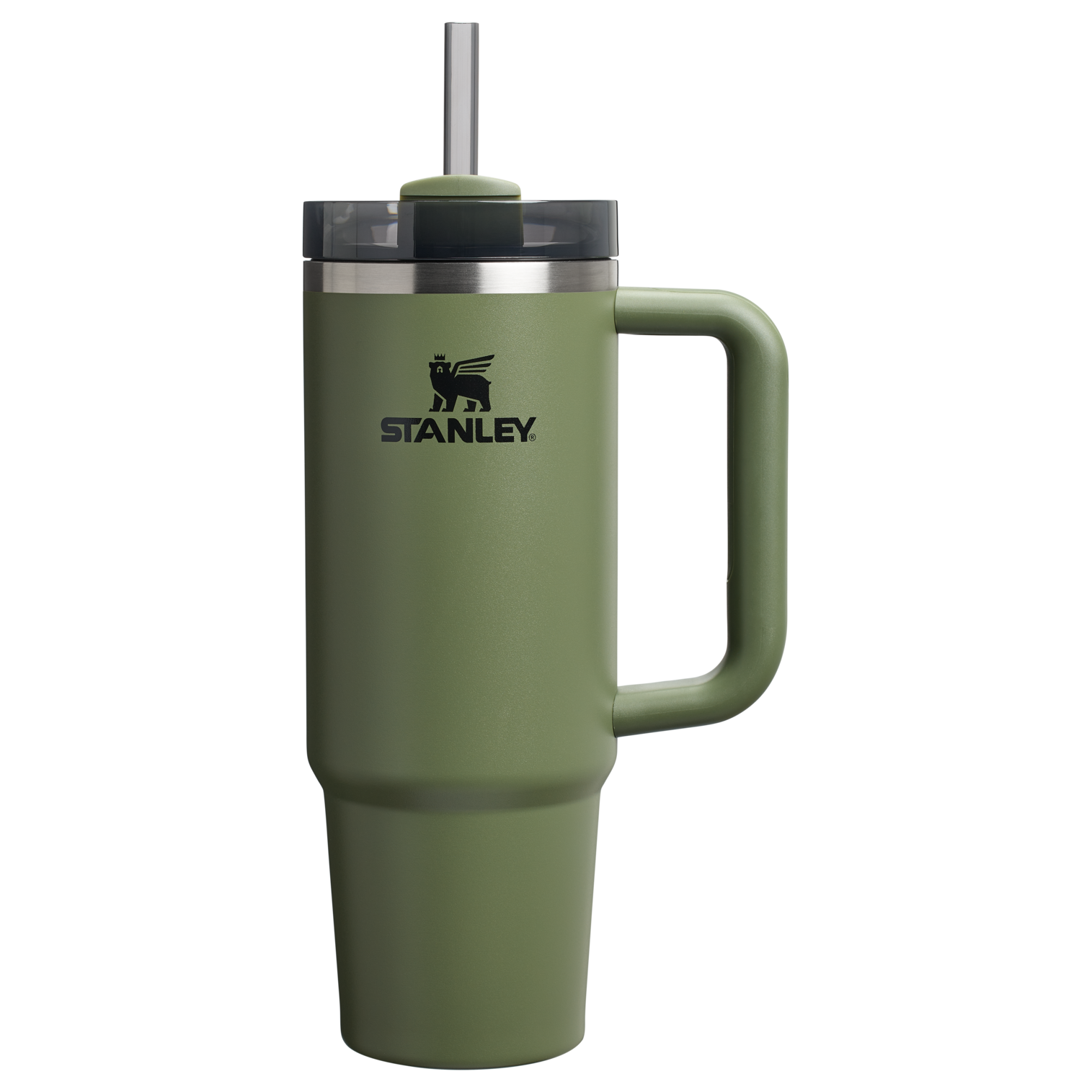 Car-Cup Friendly The Quencher H2.0 Flowstate Tumbler D051L - Double-Wall Vacuum Insulated Travel Tumbler with Straw - Dried Pine