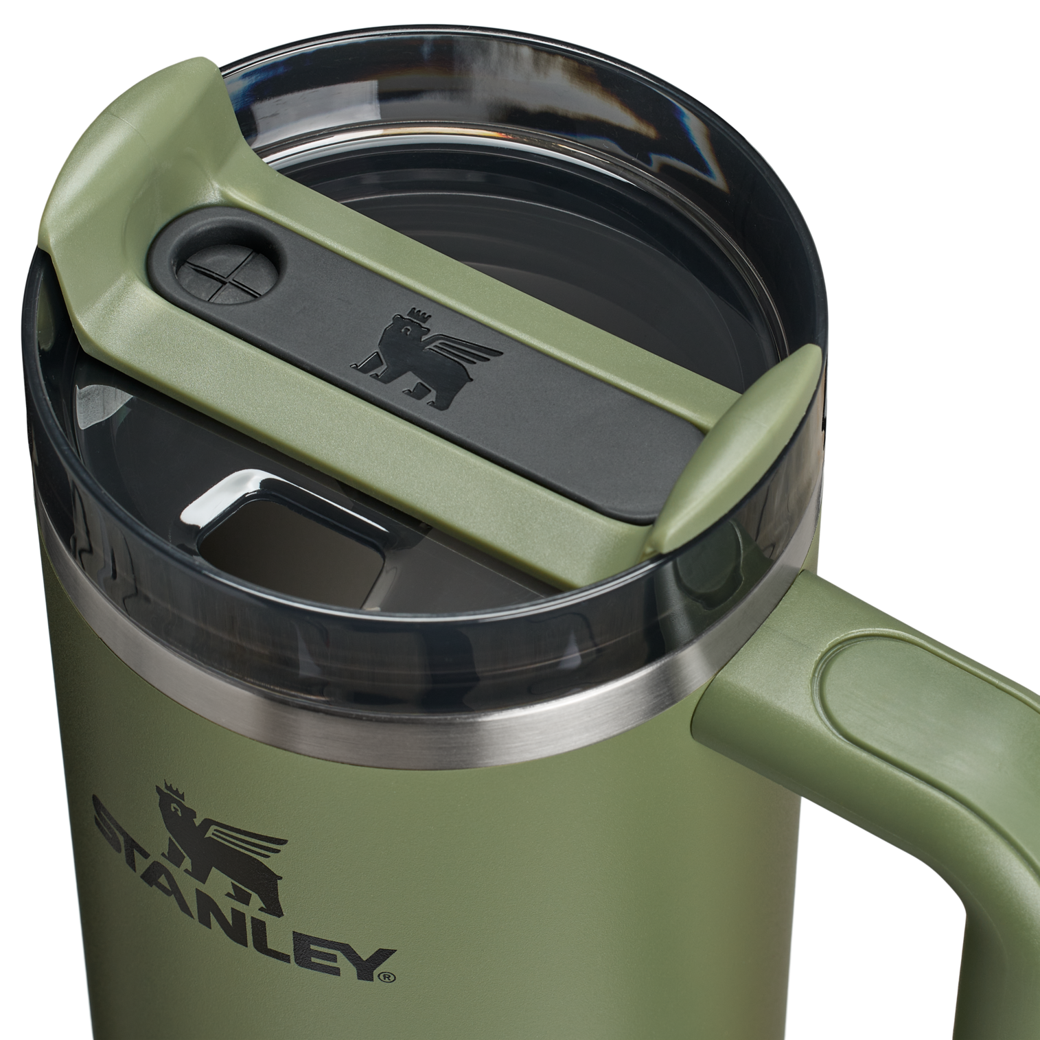 Car-Cup Friendly The Quencher H2.0 Flowstate Tumbler D051L - Double-Wall Vacuum Insulated Travel Tumbler with Straw Detail