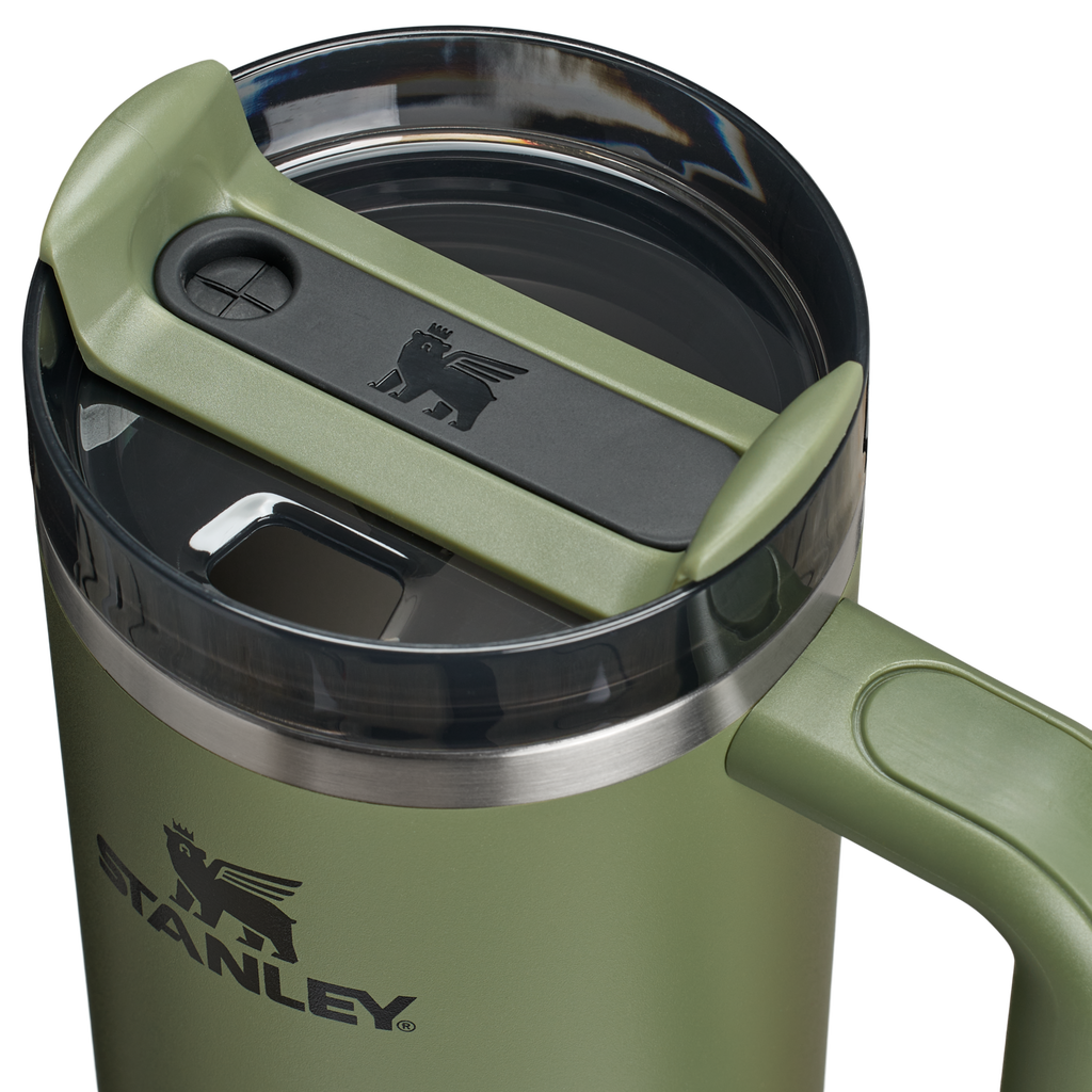 Car-Cup Friendly The Quencher H2.0 Flowstate Tumbler D051L - Double-Wall Vacuum Insulated Travel Tumbler with Straw Detail