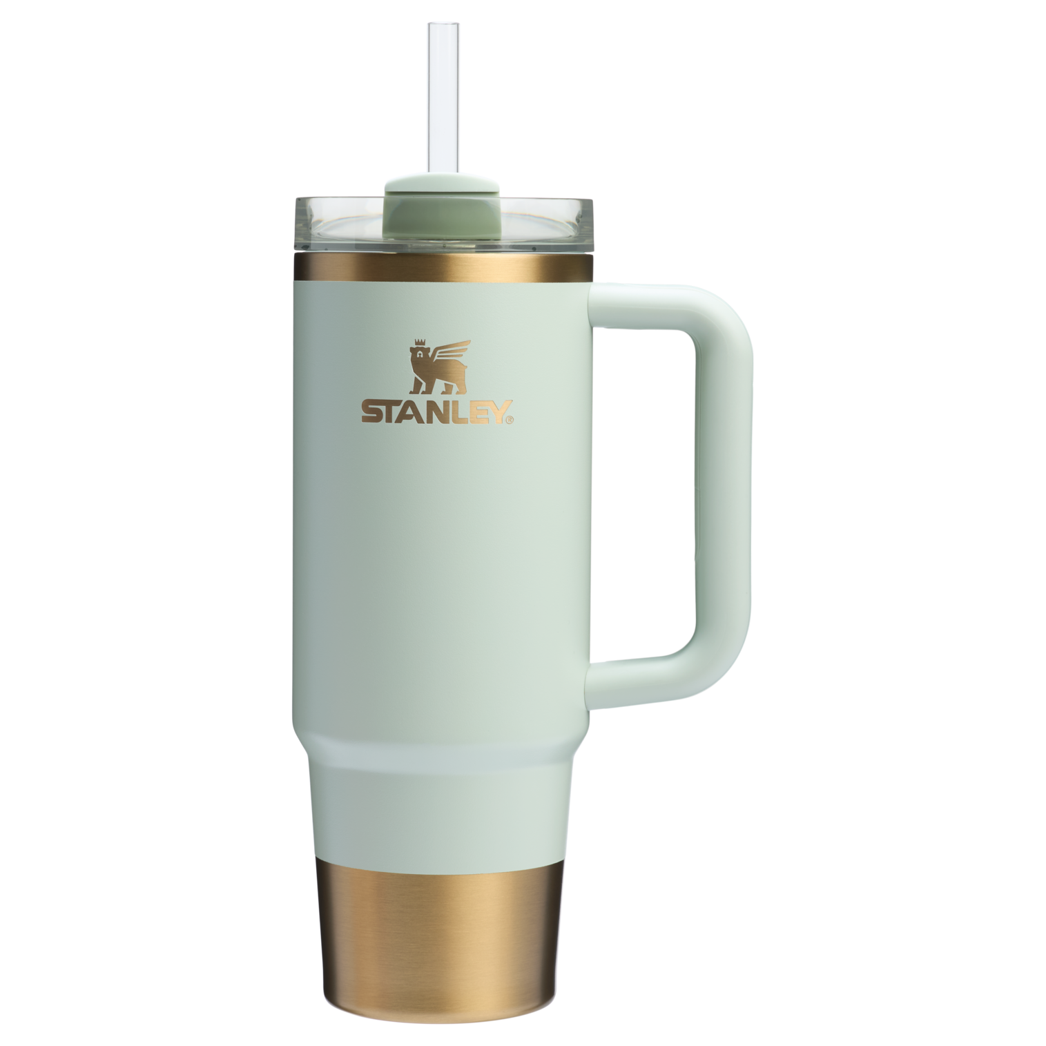 Car-Cup Friendly The Quencher H2.0 Flowstate Tumbler | Stanley Create D331C - Double-Wall Vacuum Insulated Travel Tumbler with Straw Detail