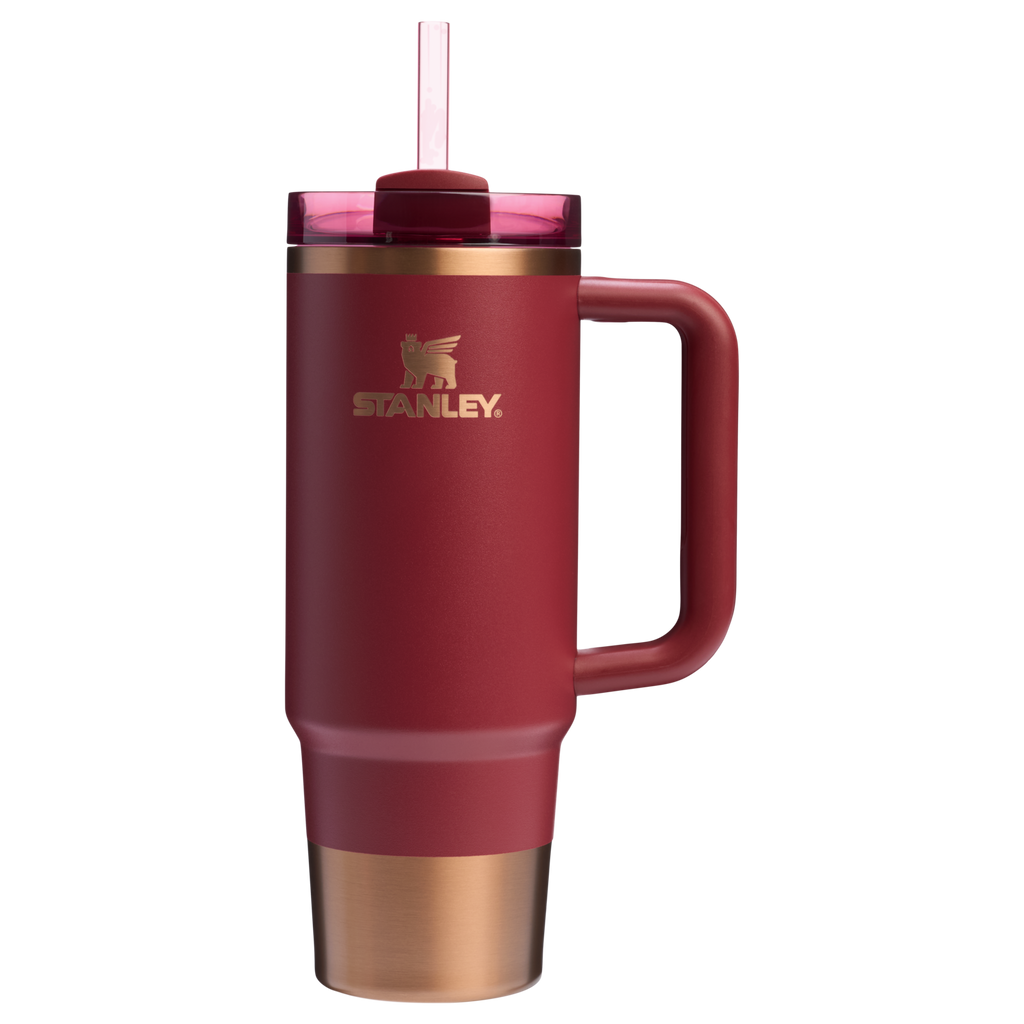 Car-Cup Friendly The Quencher H2.0 Flowstate Tumbler D051L - Double-Wall Vacuum Insulated Travel Tumbler with Straw Detail