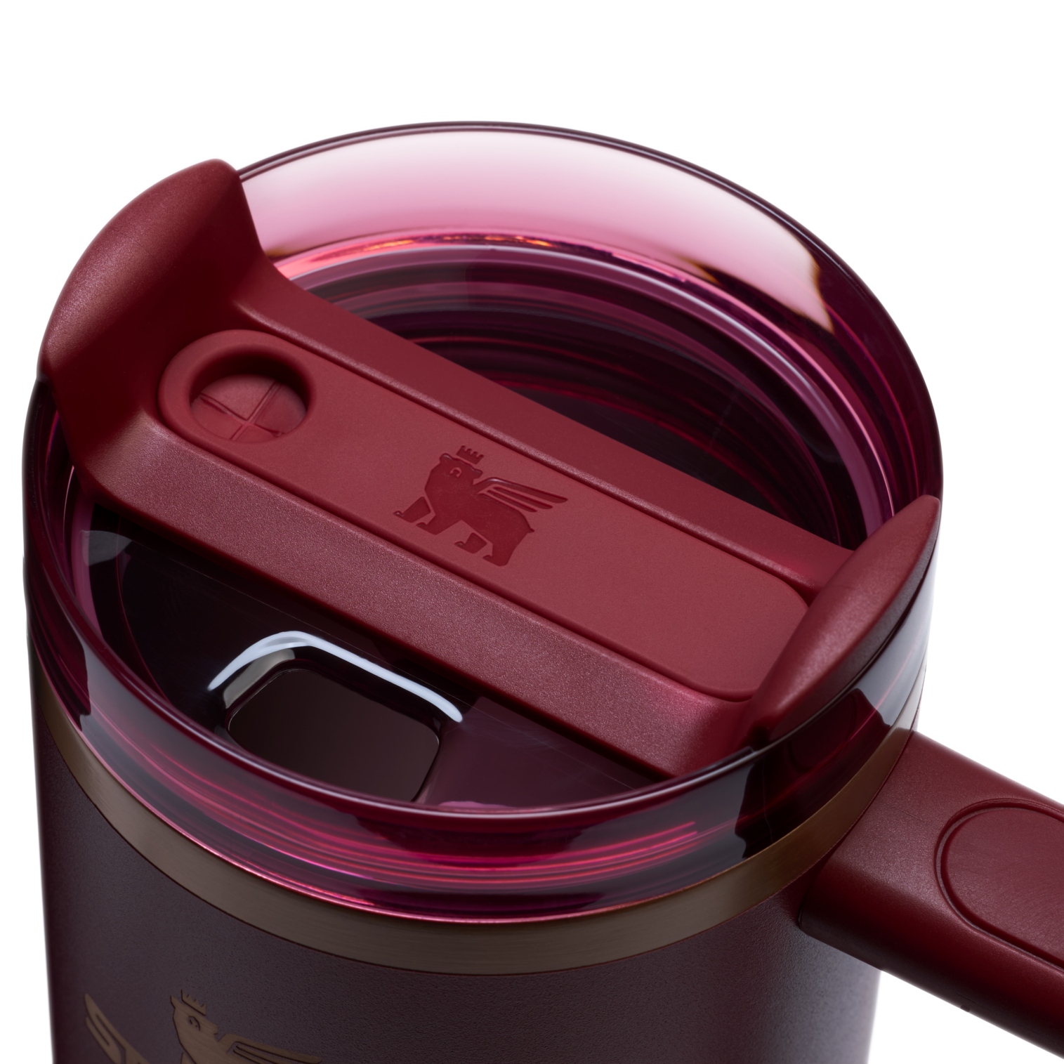 Car-Cup Friendly The Quencher H2.0 Flowstate Tumbler D051L - Double-Wall Vacuum Insulated Travel Tumbler with Straw Detail