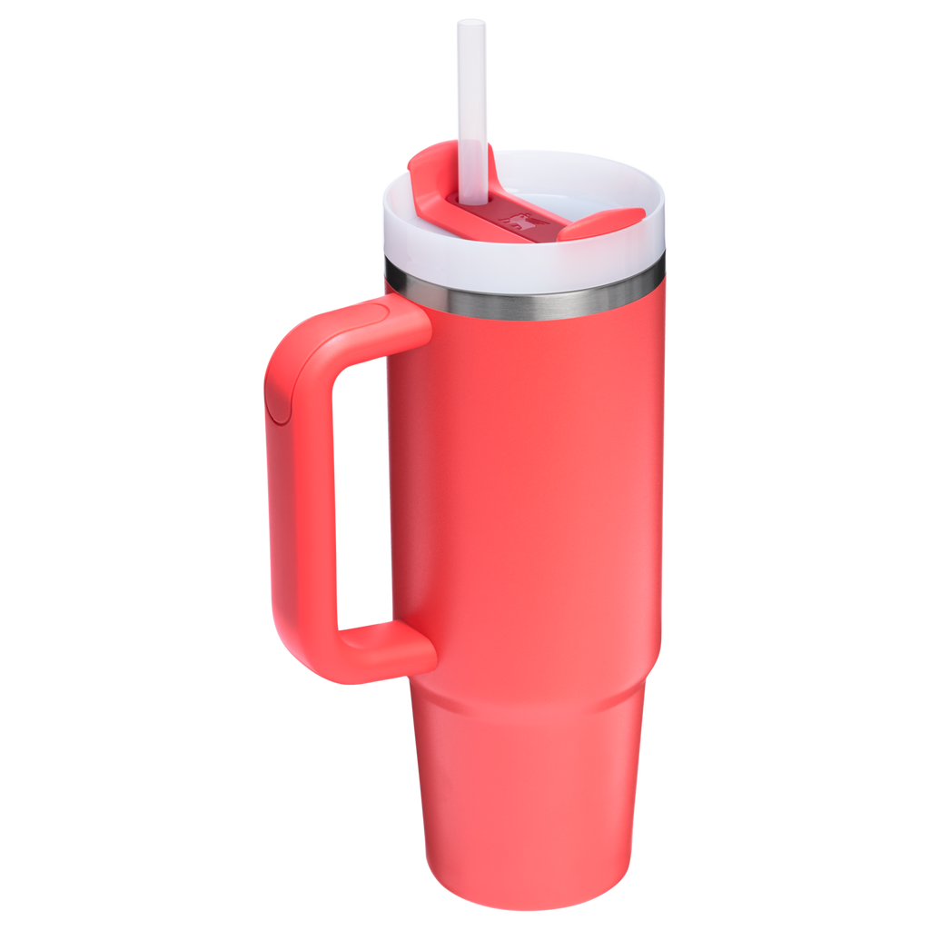 Car-Cup Friendly The Quencher H2.0 Flowstate Tumbler D051L - Double-Wall Vacuum Insulated Travel Tumbler with Straw Detail