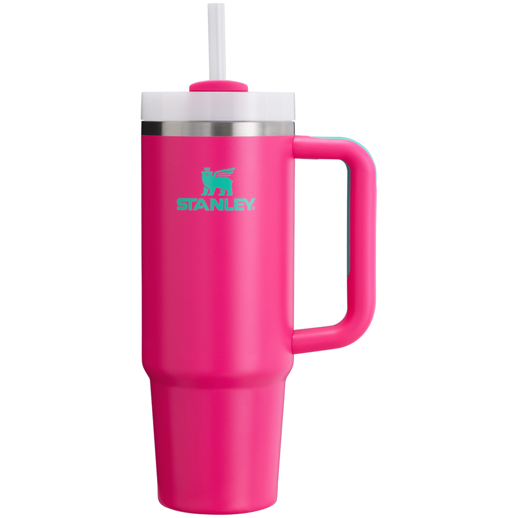 Car-Cup Friendly The Quencher H2.0 Flowstate Tumbler D051L - Double-Wall Vacuum Insulated Travel Tumbler with Straw Detail