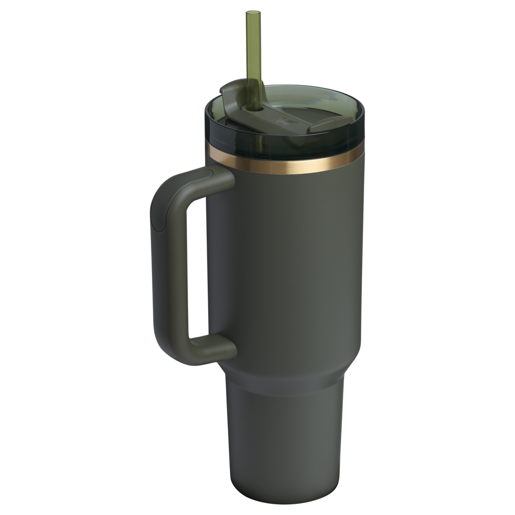 Splash-Resistant FlowState The Quencher H2.0 Flowstate Tumbler D050X - Premium Stainless Steel Straw Cup for All-Day Hydration Detail